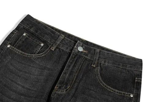VIBE Men's street style loose flared jeans y2k Size US 32 / EU 48 - 3 Thumbnail