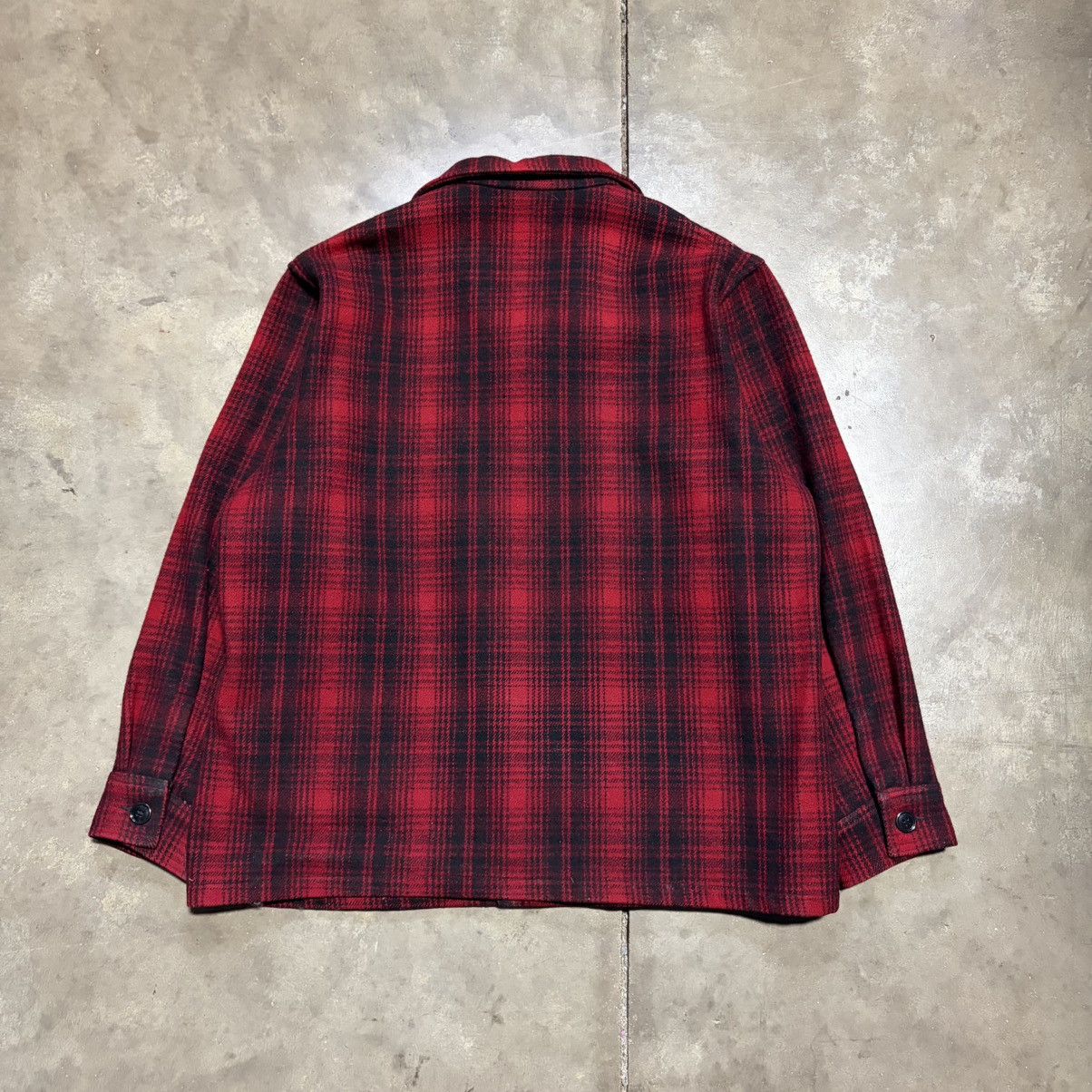 Woolrich Woolen Mills Vintage 60s Amana Woolen Mills Buffalo Plaid Jacket Shacket Size US XL / EU 56 / 4 - 10 Thumbnail
