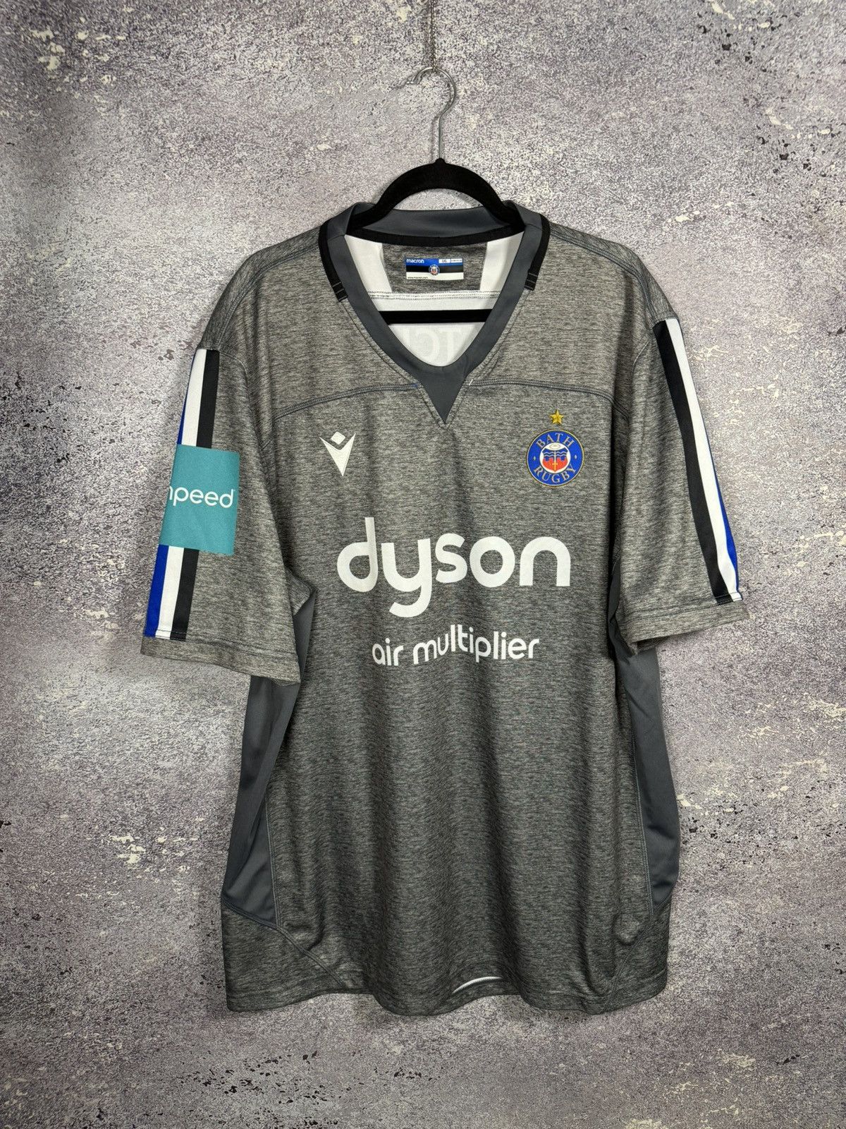 Macron Bath Rugby Union Away Shirt 2022/23 Macron 5XL size Jersey Size US XXL / EU 58 / 5 - 1 Thumbnail