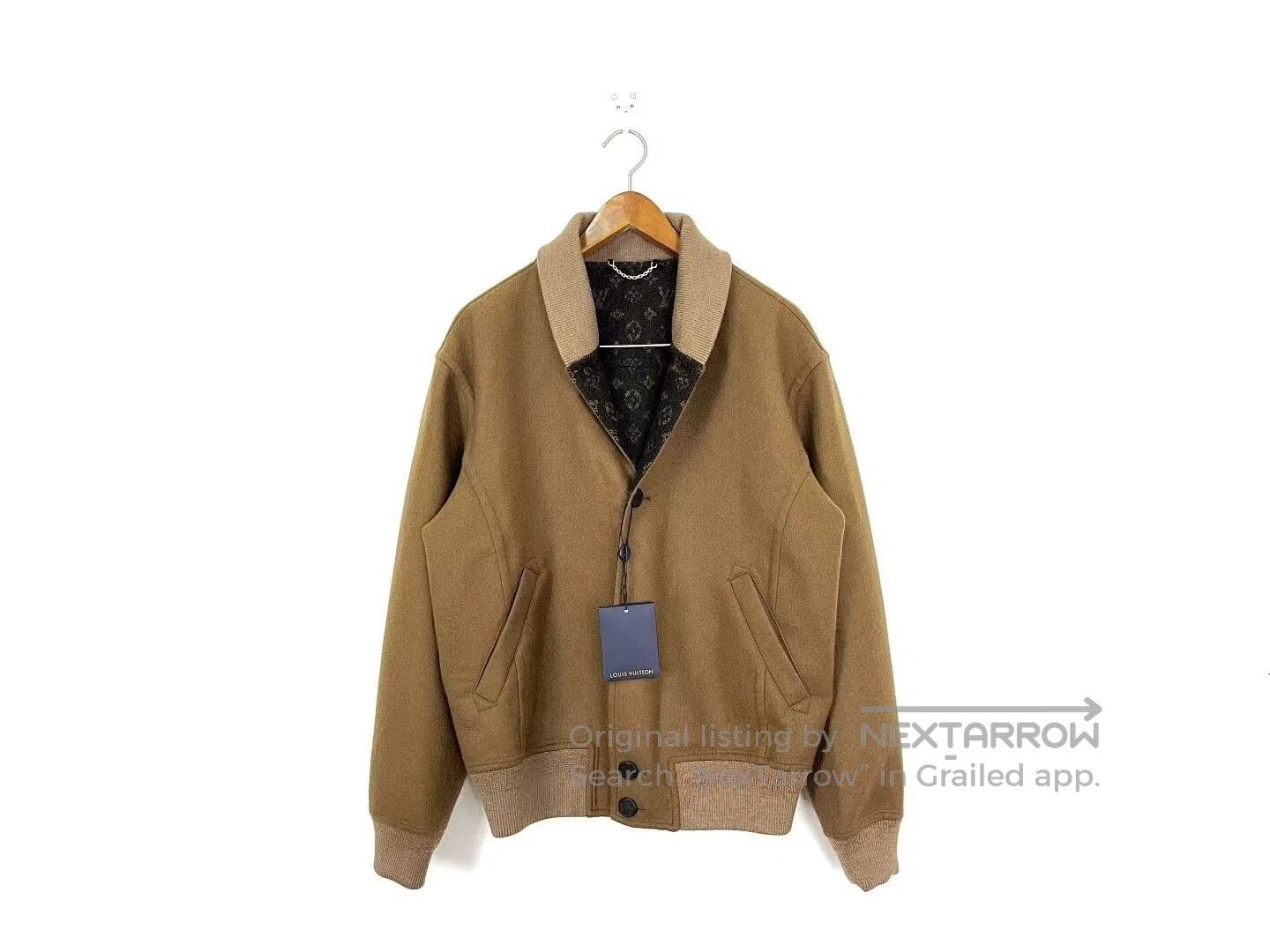 Louis Vuitton louis vuitton brown cashmere jacket size 50. Size US L / EU 52-54 / 3 - 1 Thumbnail