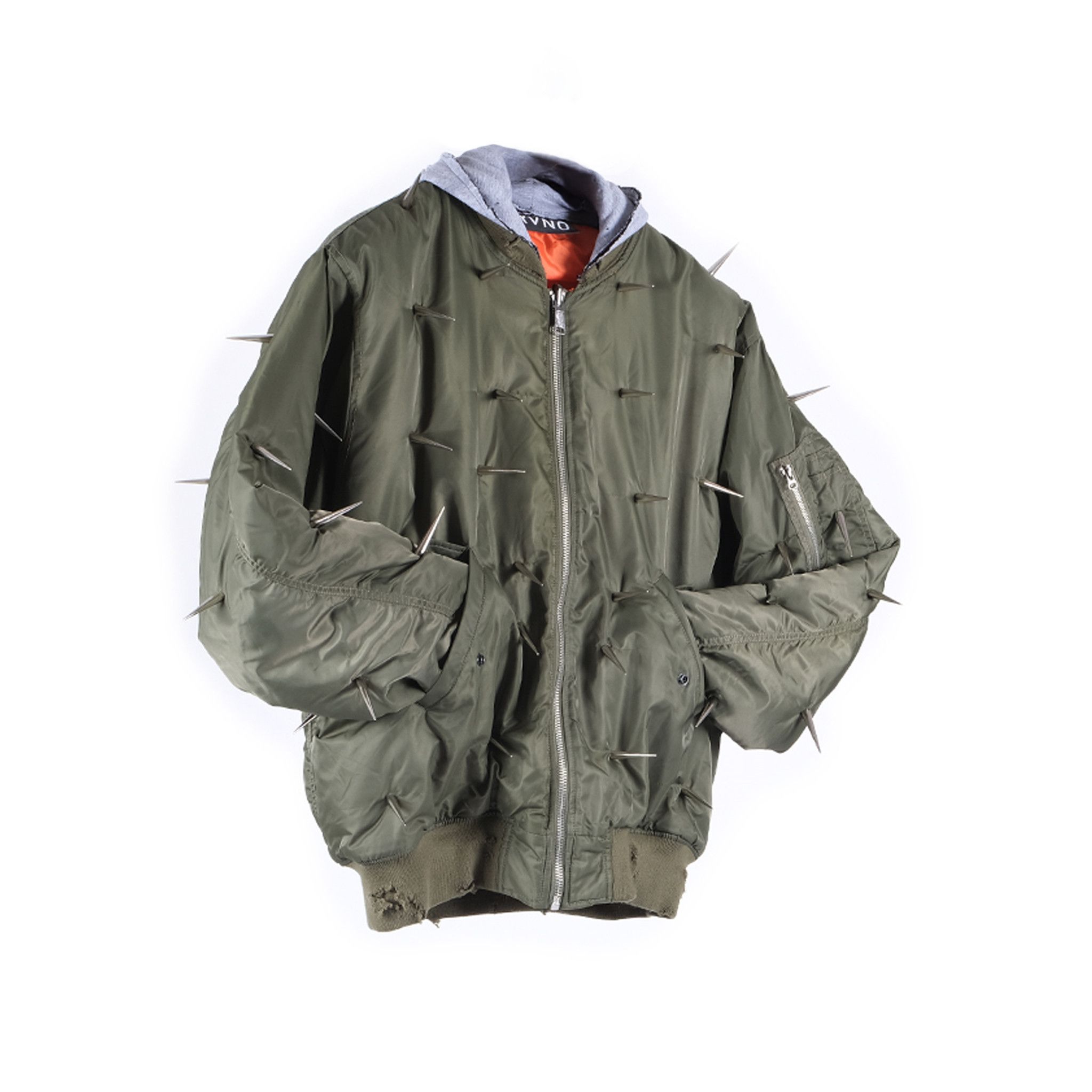 Other BRVNO OFFICIAL ALL OVER SPIKES BOMBER Size US L / EU 52-54 / 3 - 1 Thumbnail