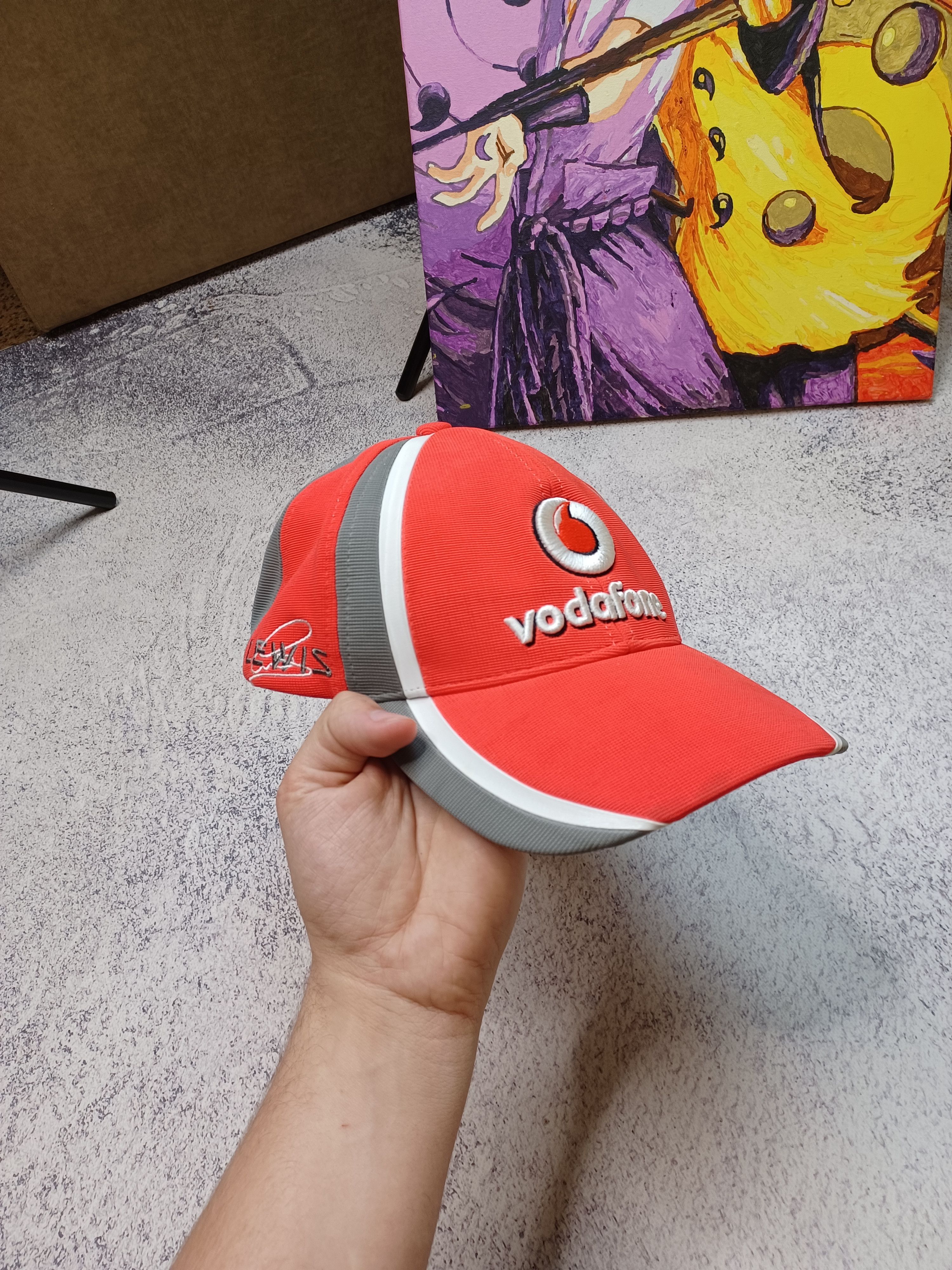 Mercedes-Benz × Vintage Vodafone McLaren Mercedes Lewis Cap Size ONE SIZE - 7 Thumbnail