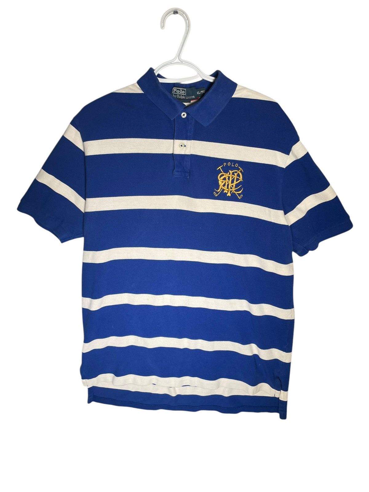 Polo Ralph Lauren × Vintage Vintage Polo Ralph Lauren Polo Tshirt Size US XL / EU 56 / 4 - 1 Thumbnail
