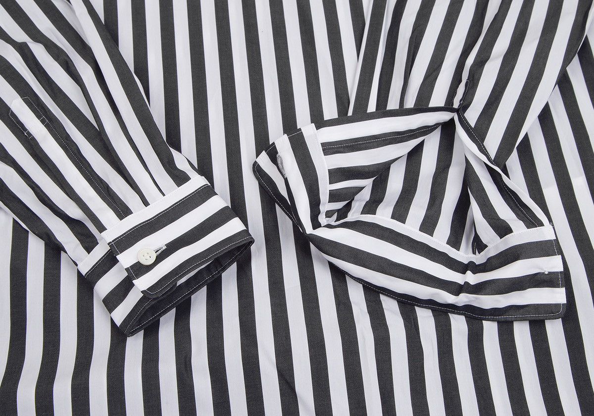 Comme des Garcons × Comme des Garcons Homme Plus Comme des Garcons Homme Plus Zig Zag Collar Stripe Shirt M Size US M / EU 48-50 / 2 - 12 Thumbnail