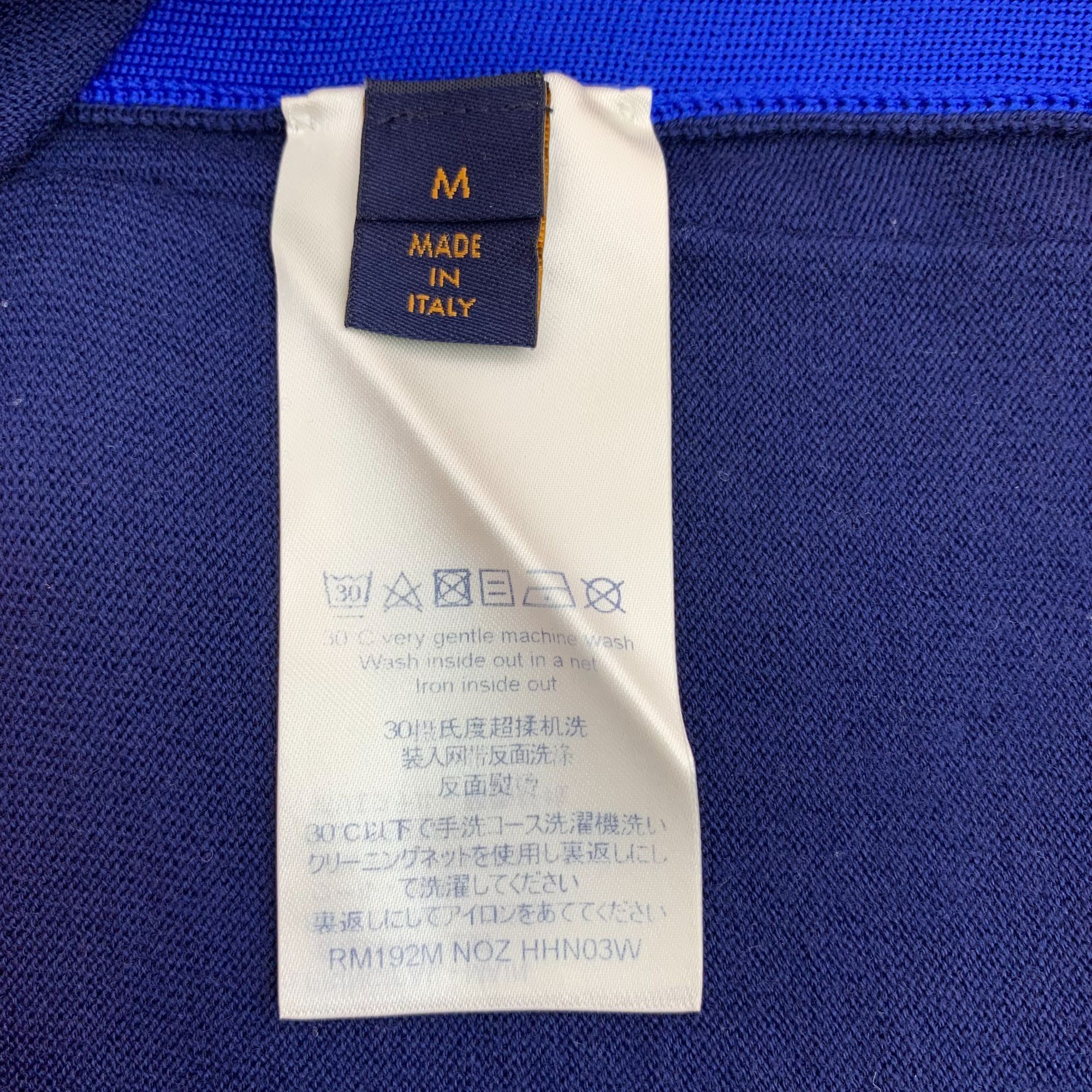 Louis Vuitton LOUIS VUITTON X PONT NEUF PARIS RACING SWEATER HALF ZIP NAVY Size US M / EU 48-50 / 2 - 4 Thumbnail