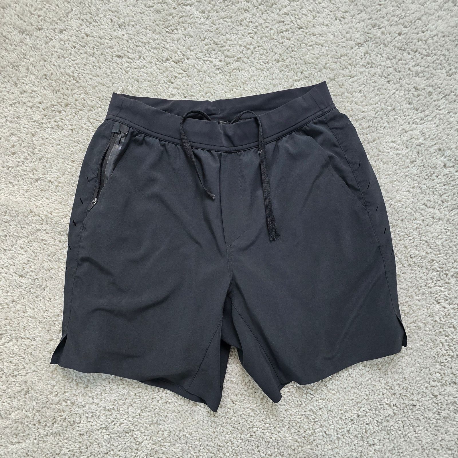 Ten Thousand Ten Thousand Men Workout Gym Shorts Small S Black With Liner Size US 32 / EU 48 - 1 Thumbnail