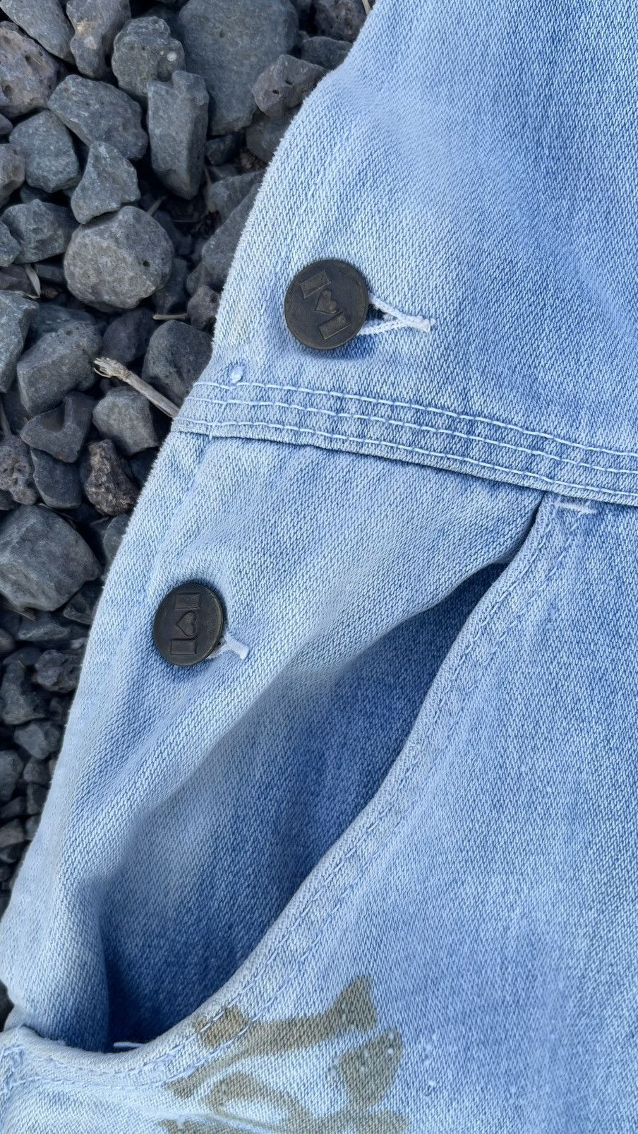 Carhartt Vintage Carhartt Denim Overalls 60s Size US 32 / EU 48 - 8 Thumbnail