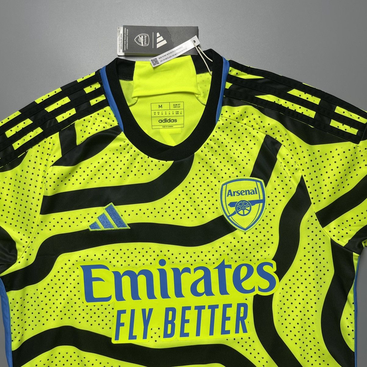 Vintage NWT ARSENAL ADIDAS 2023/2024 SOCCER AWAY JERSEY #10 EZE Size US M / EU 48-50 / 2 - 4 Thumbnail