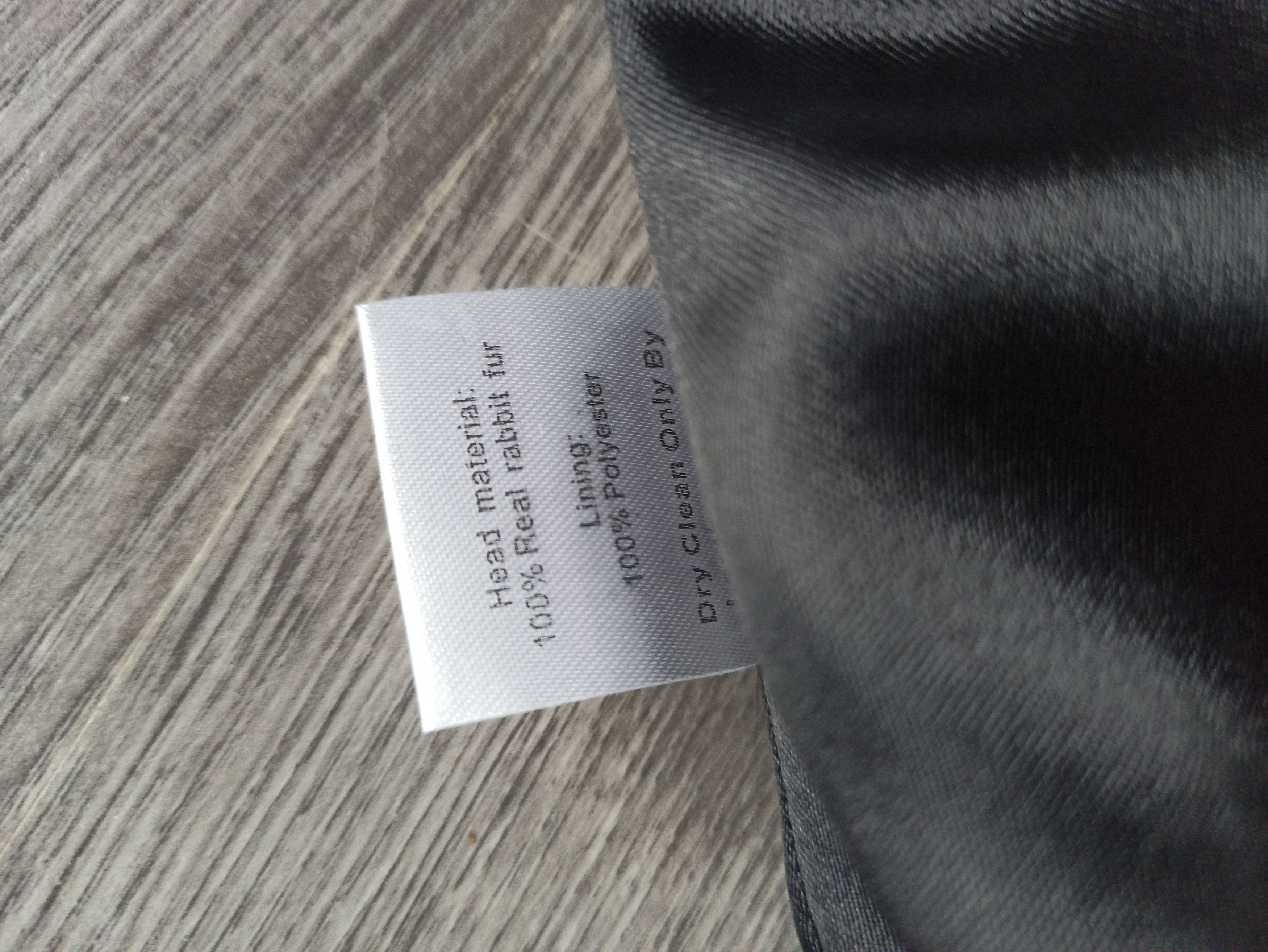 Other Black Real rabbit fur size 36 Ricco vero Size S / US 4 / IT 40 - 3 Thumbnail