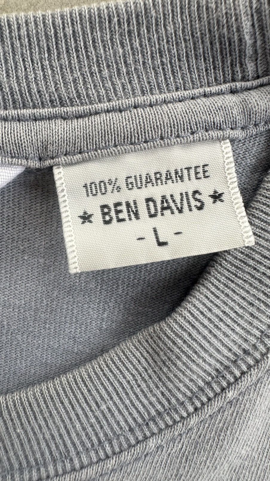 Ben Davis × Vintage VINTAGE BEN DAVIS POCKET TEE DISTRESSED LS TEE Size US L / EU 52-54 / 3 - 4 Thumbnail