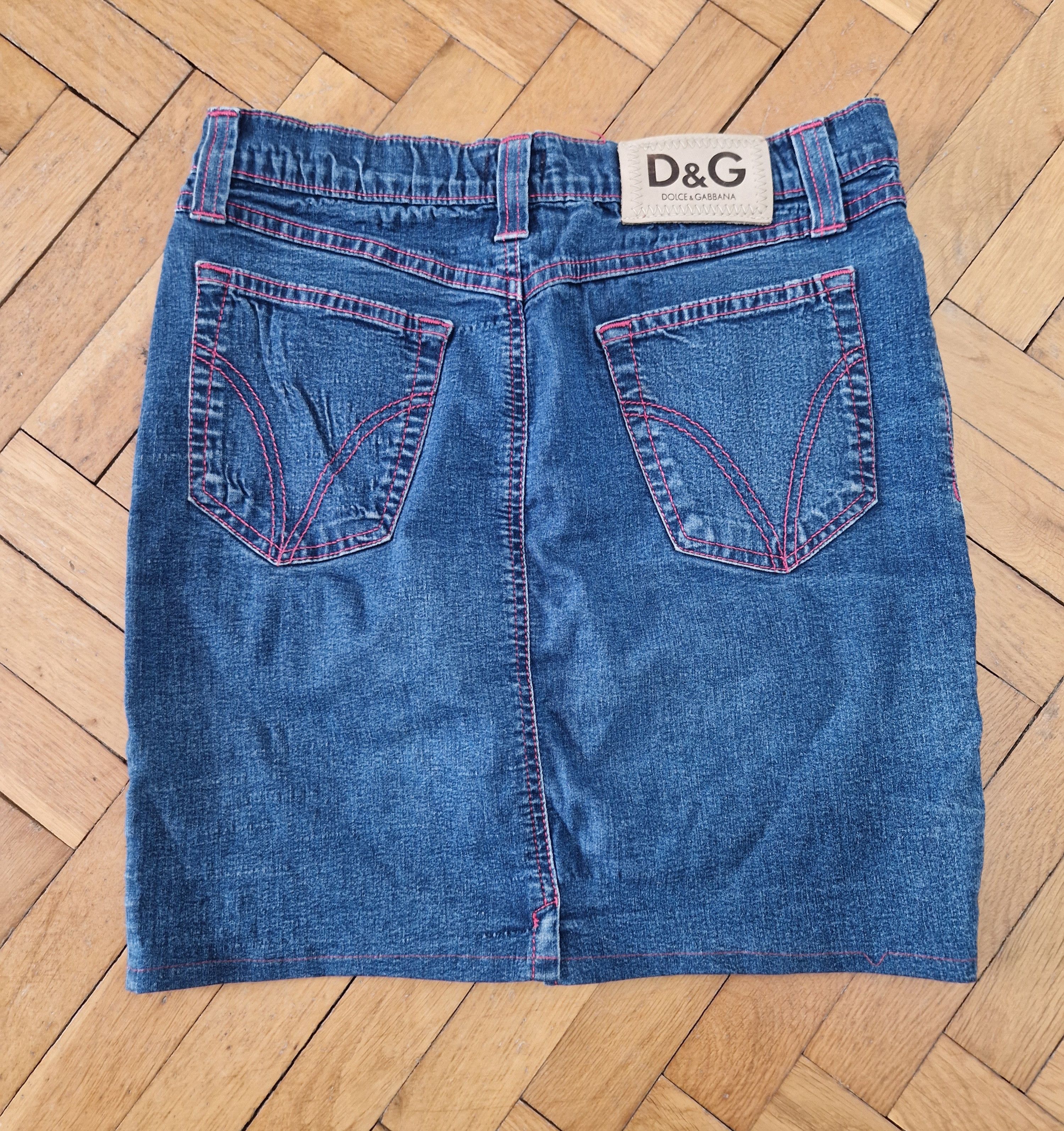 Dolce & Gabbana Dolce&Gabbana denim skirt Size 28" / US 6 / IT 42 - 1 Thumbnail