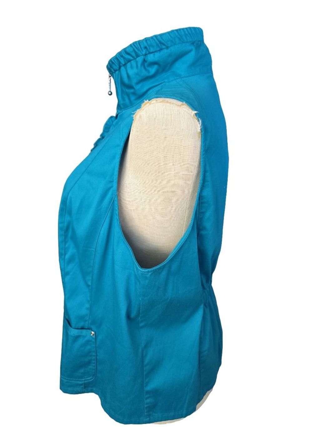 Other Christopher & Banks Vest Size 1X Teal Sleeveless Zip Up New Size 3XL / US 20-22 - 5 Thumbnail