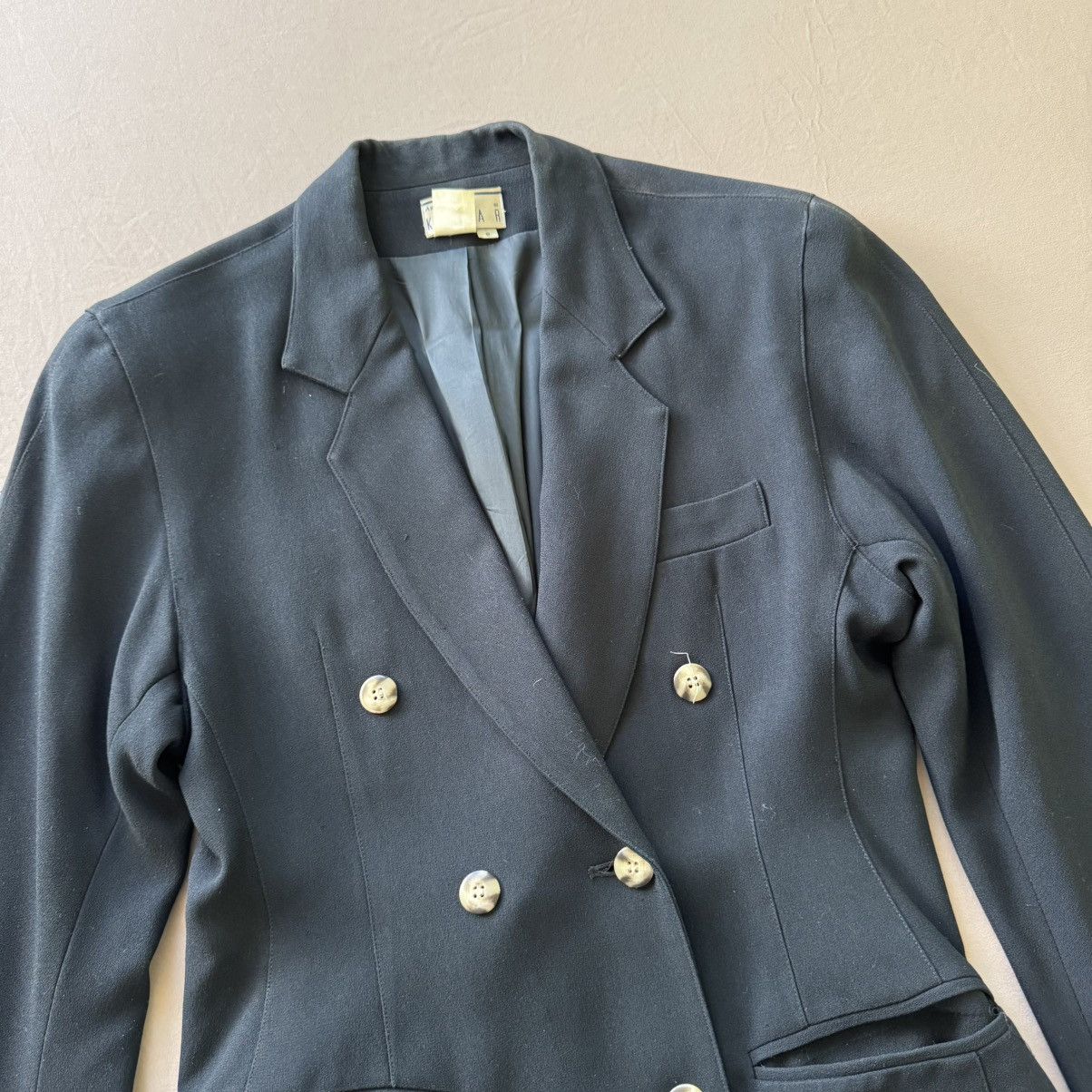 Other Vintage Double Breasted Blazer Size M / US 6-8 / IT 42-44 - 3 Thumbnail
