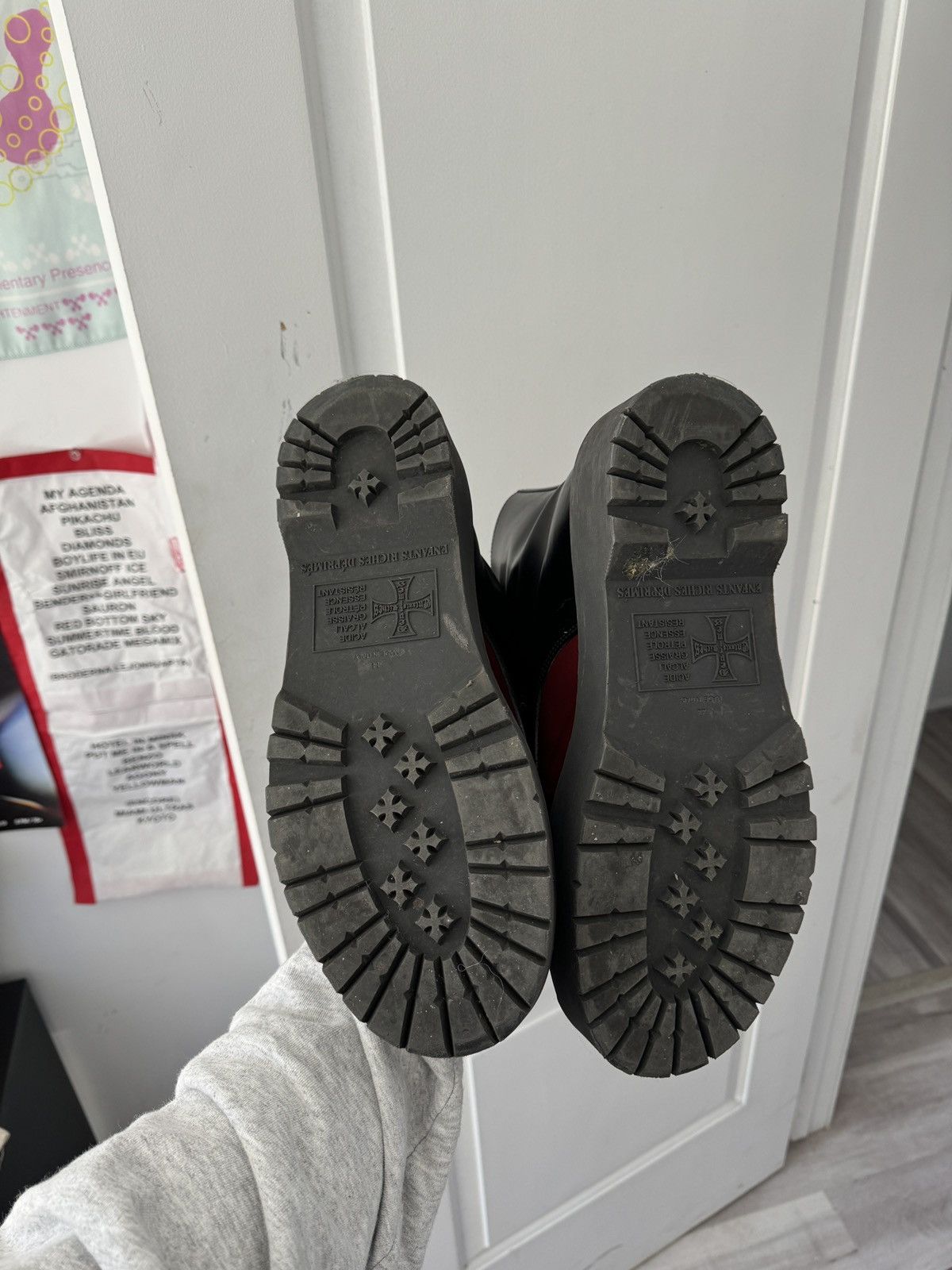 Enfants Riches Deprimes Enfants riches deprimes hammer and sickle boot Size US 11 / EU 44 - 6 Thumbnail