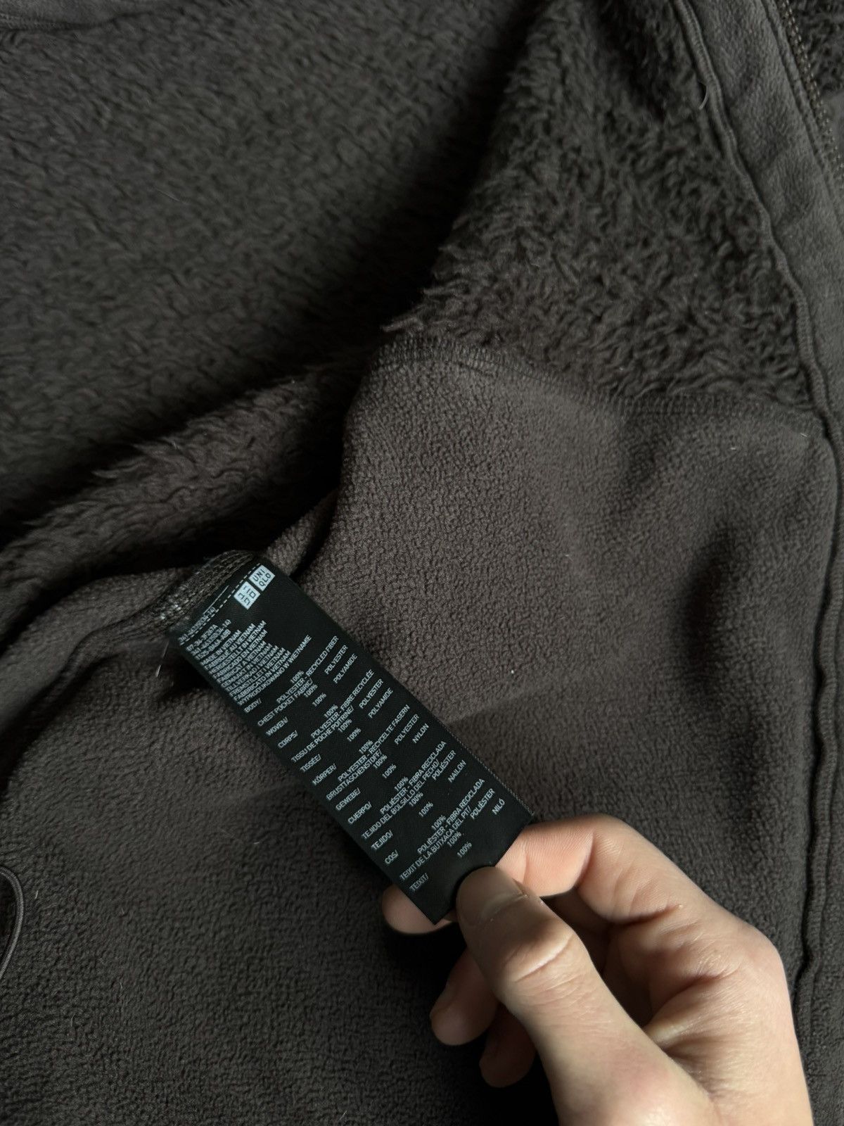 Uniqlo × White Mountaineering Uniqlo X White Mountaineering Zip Fleece Sherpa Size US L / EU 52-54 / 3 - 15 Thumbnail