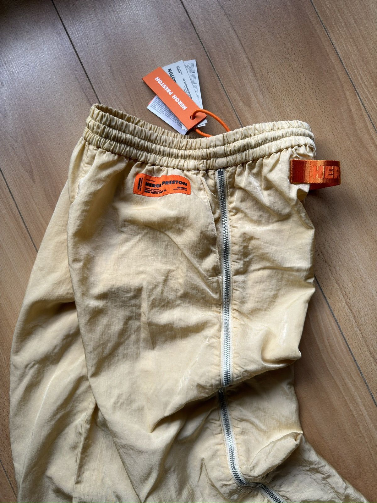 Heron Preston HERON PRESTON new nylon zip pants Size US 33 - 11 Thumbnail