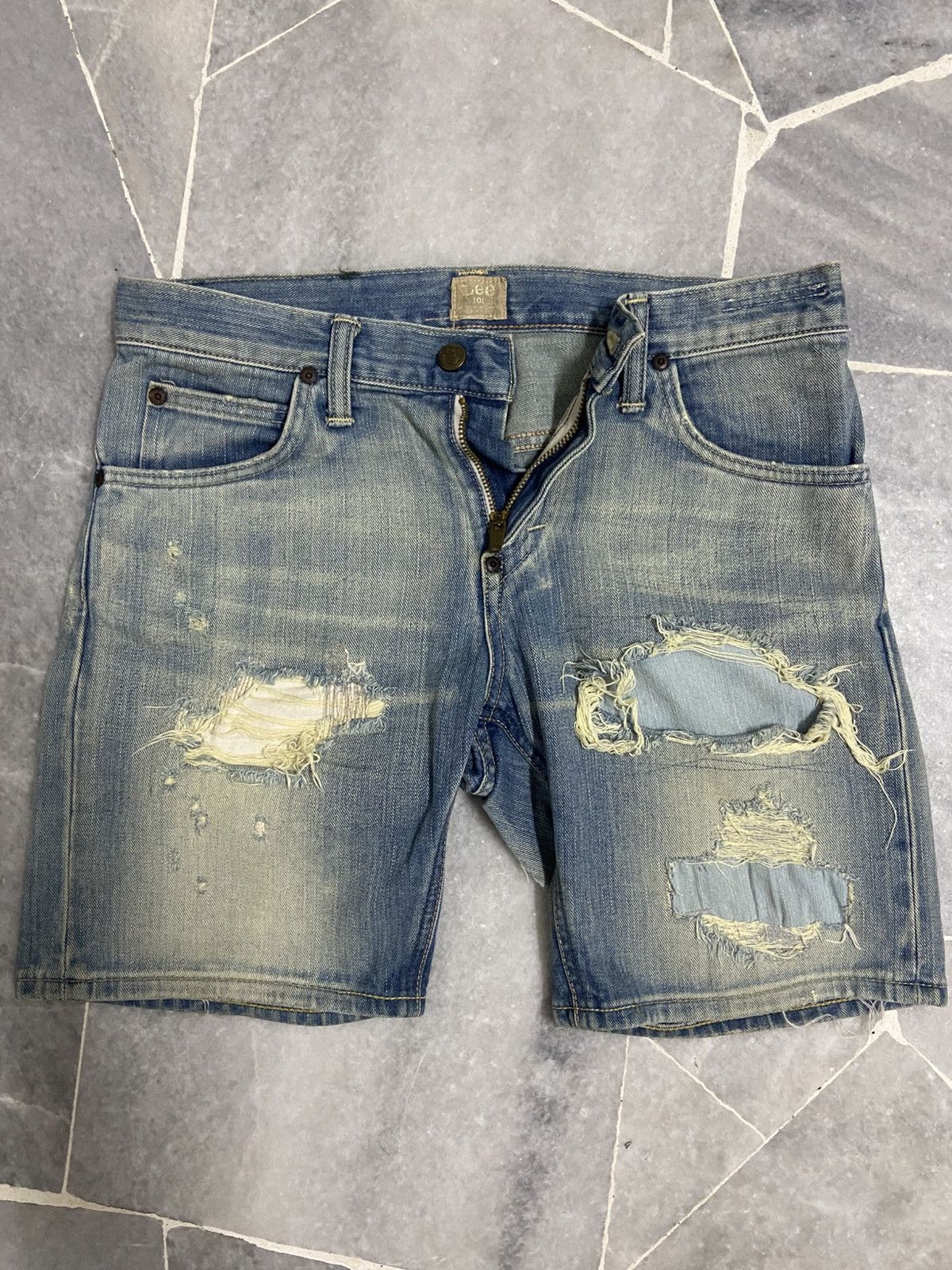 Vintage Lee 101 Short Streetwear denim archive