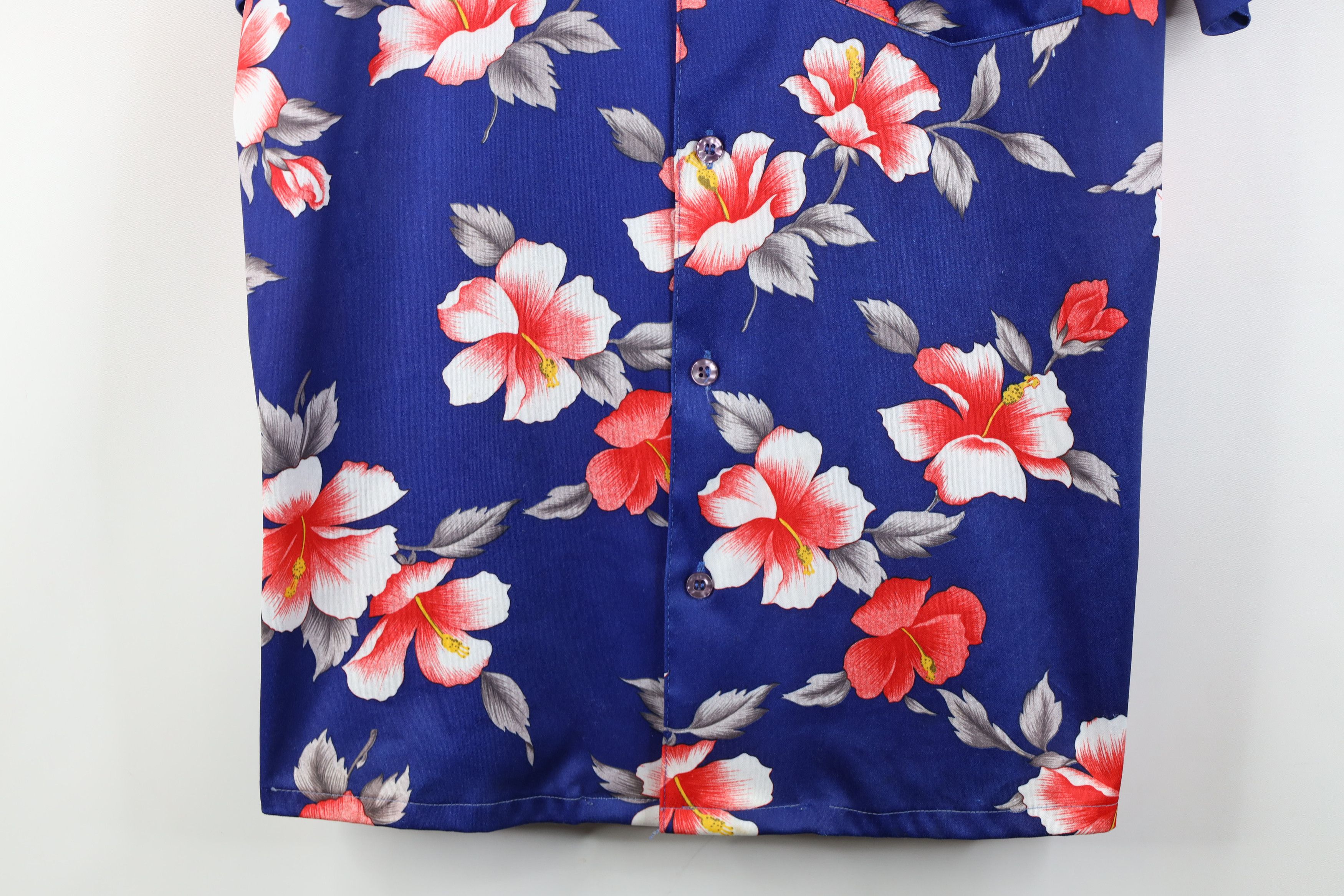 Vintage Vintage 70s Streetwear Hawaiian Short Sleeve Button Shirt Size US M / EU 48-50 / 2 - 3 Thumbnail