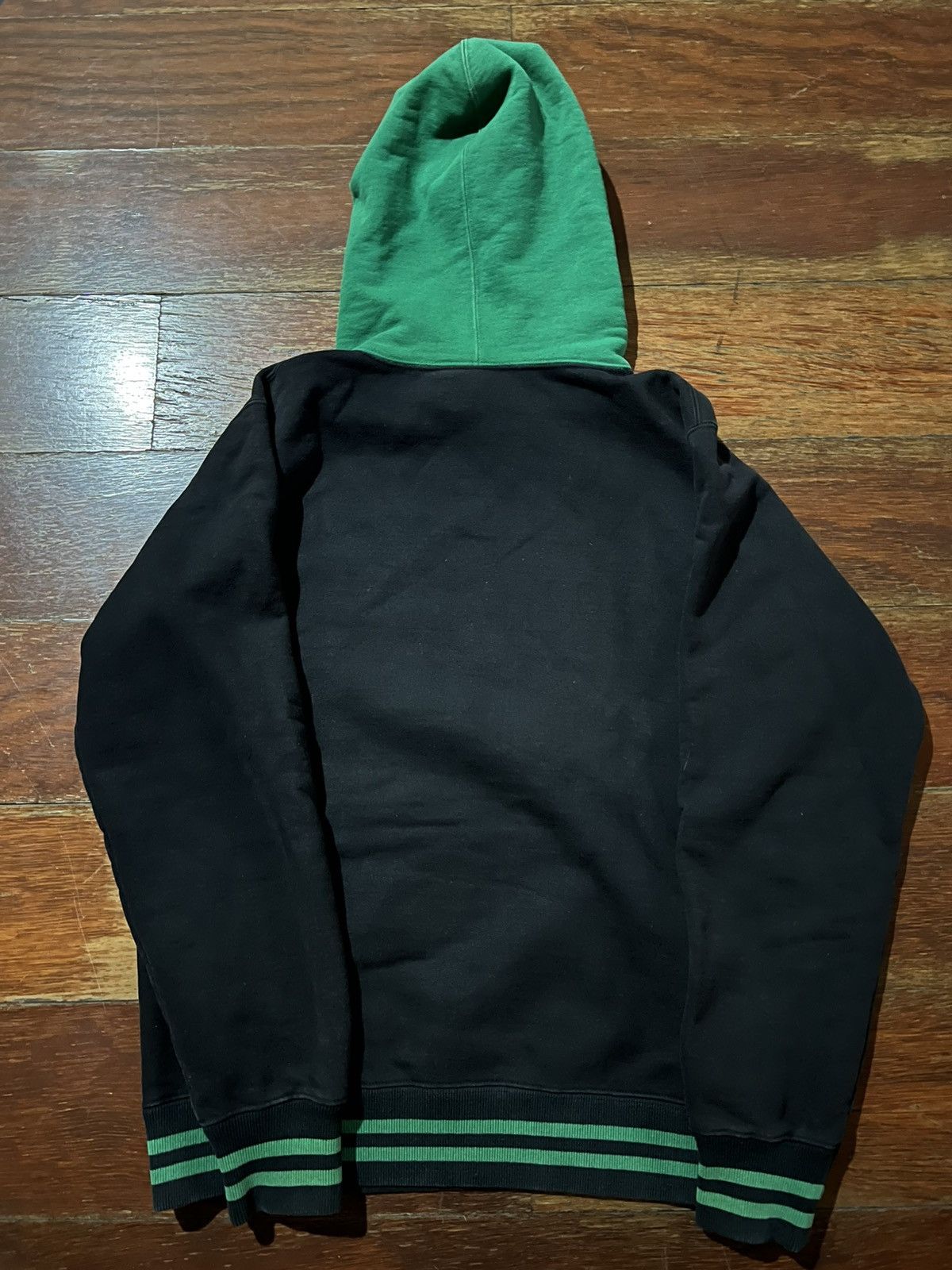 Supreme Supreme classic Twon Tones Hoodie Black Green rare item Size US M / EU 48-50 / 2 - 9 Thumbnail