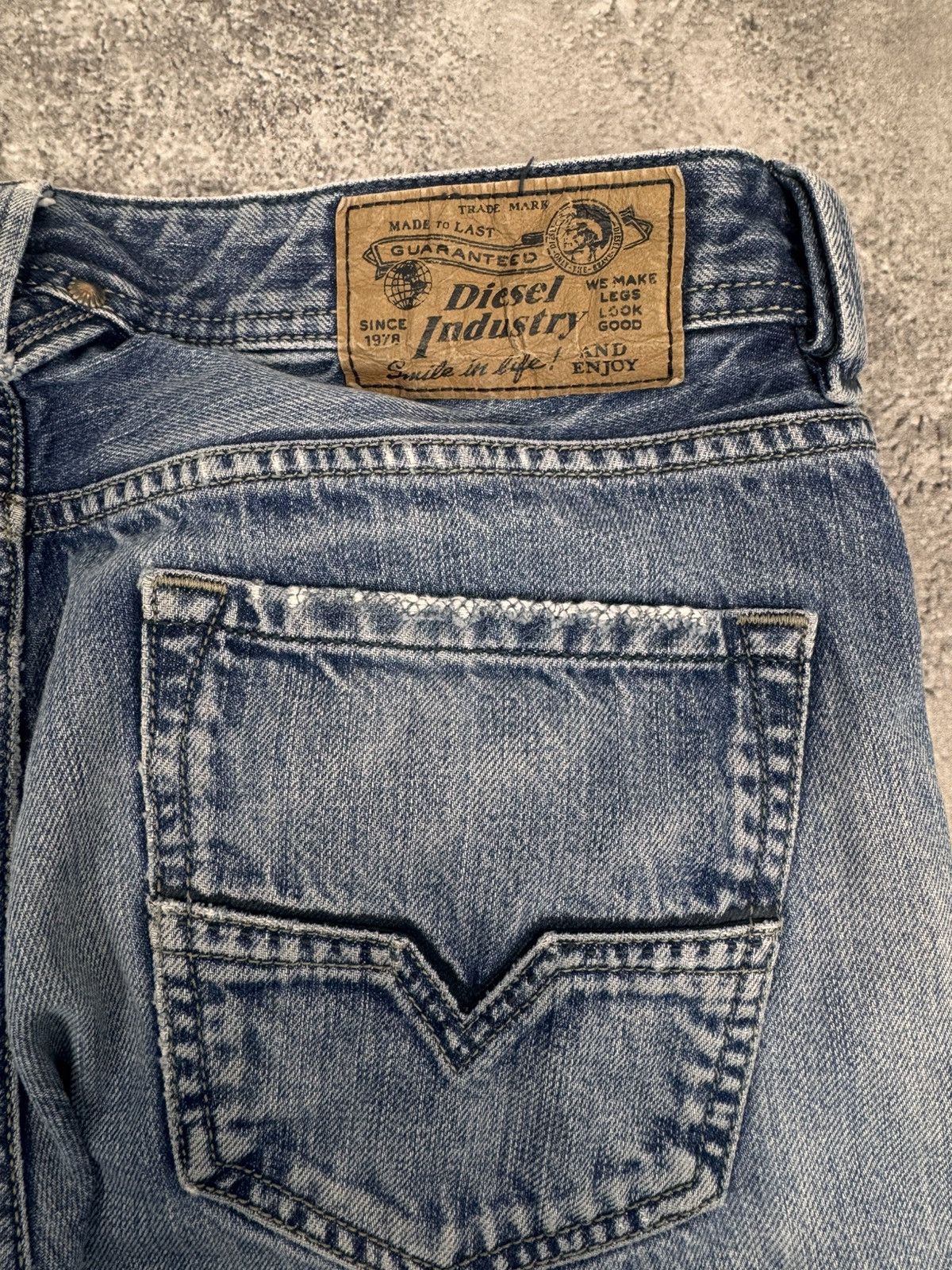 Diesel Diesel Men Jeans Blue Wash Size 32 Size US 32 / EU 48 - 3 Thumbnail