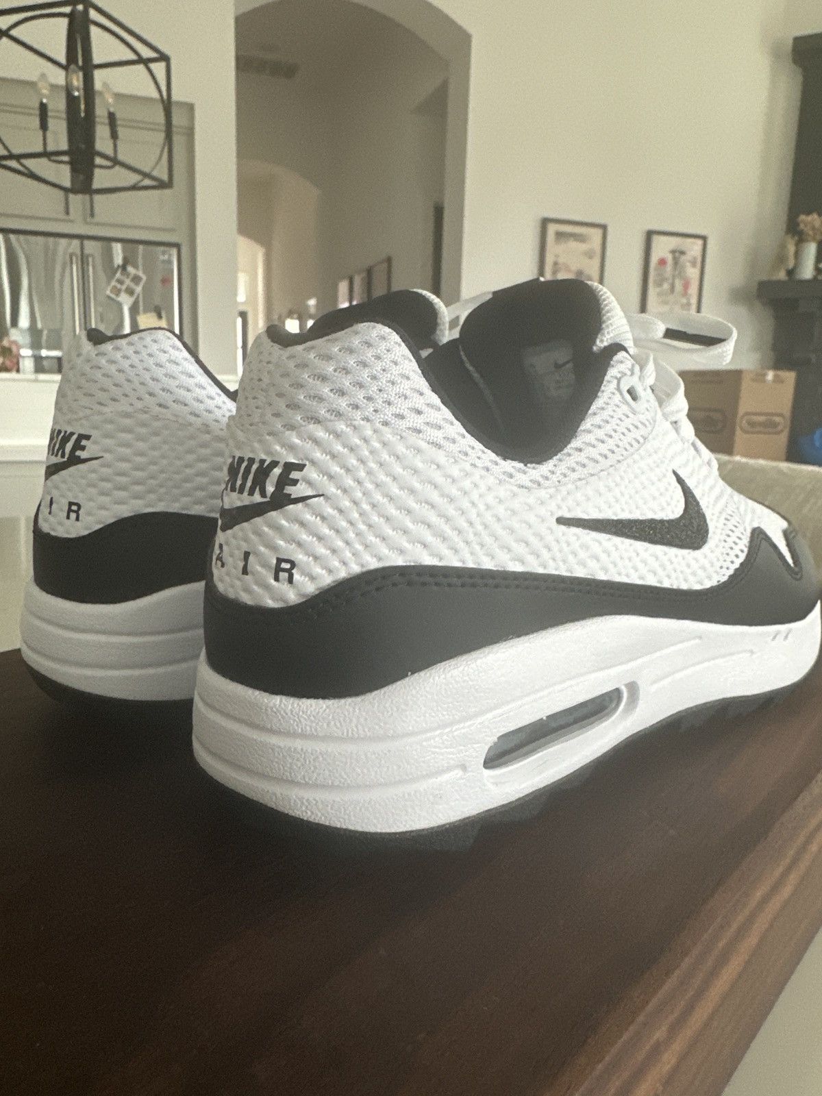 Nike Air Max 1 ‘86 - Tinker Hatfield Golf Shoe White / Black Size US 9.5 / EU 42-43 - 4 Thumbnail