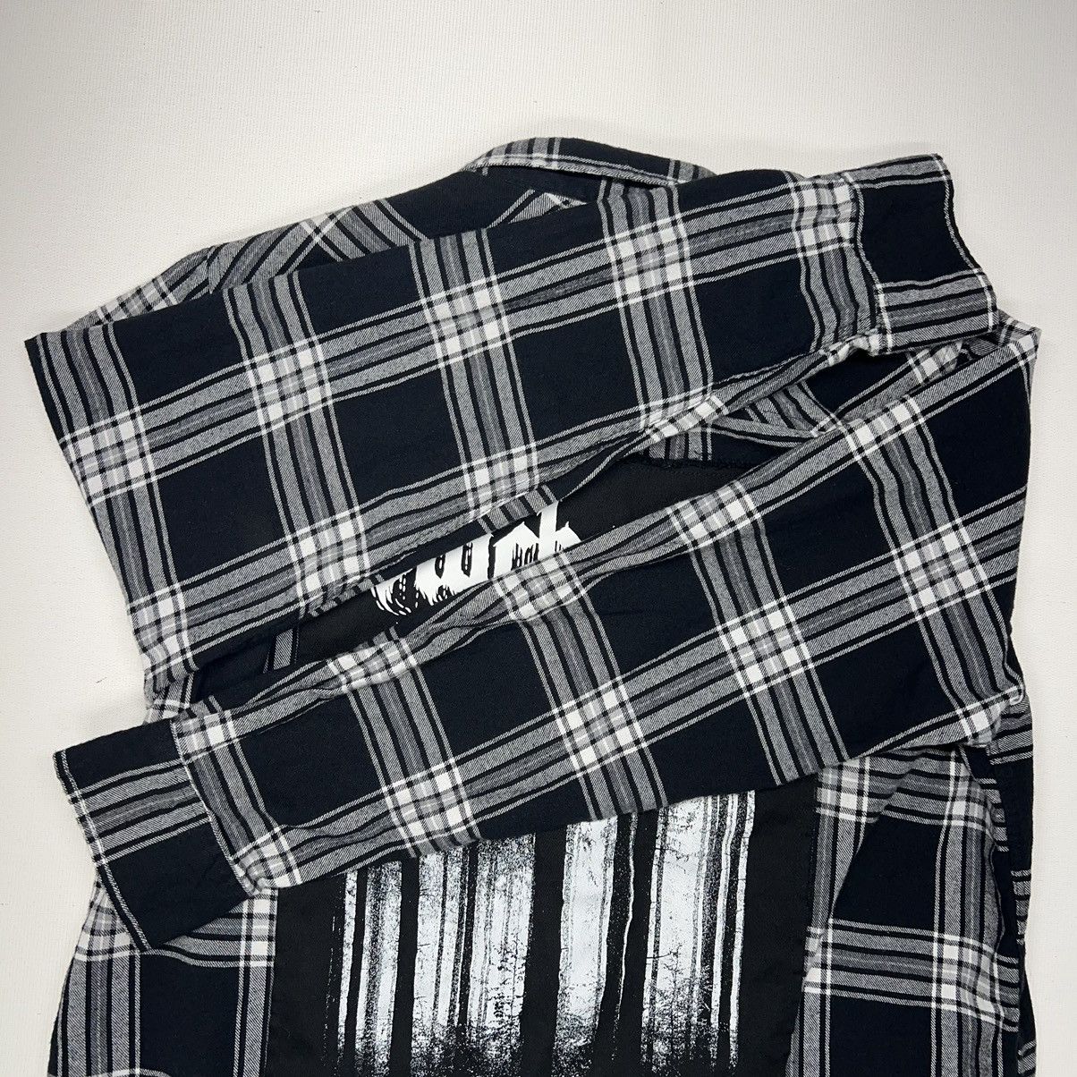 Other Black Craft Cult Flannel Shirt Black Plaid Button Up Graphic Size US L / EU 52-54 / 3 - 16 Thumbnail