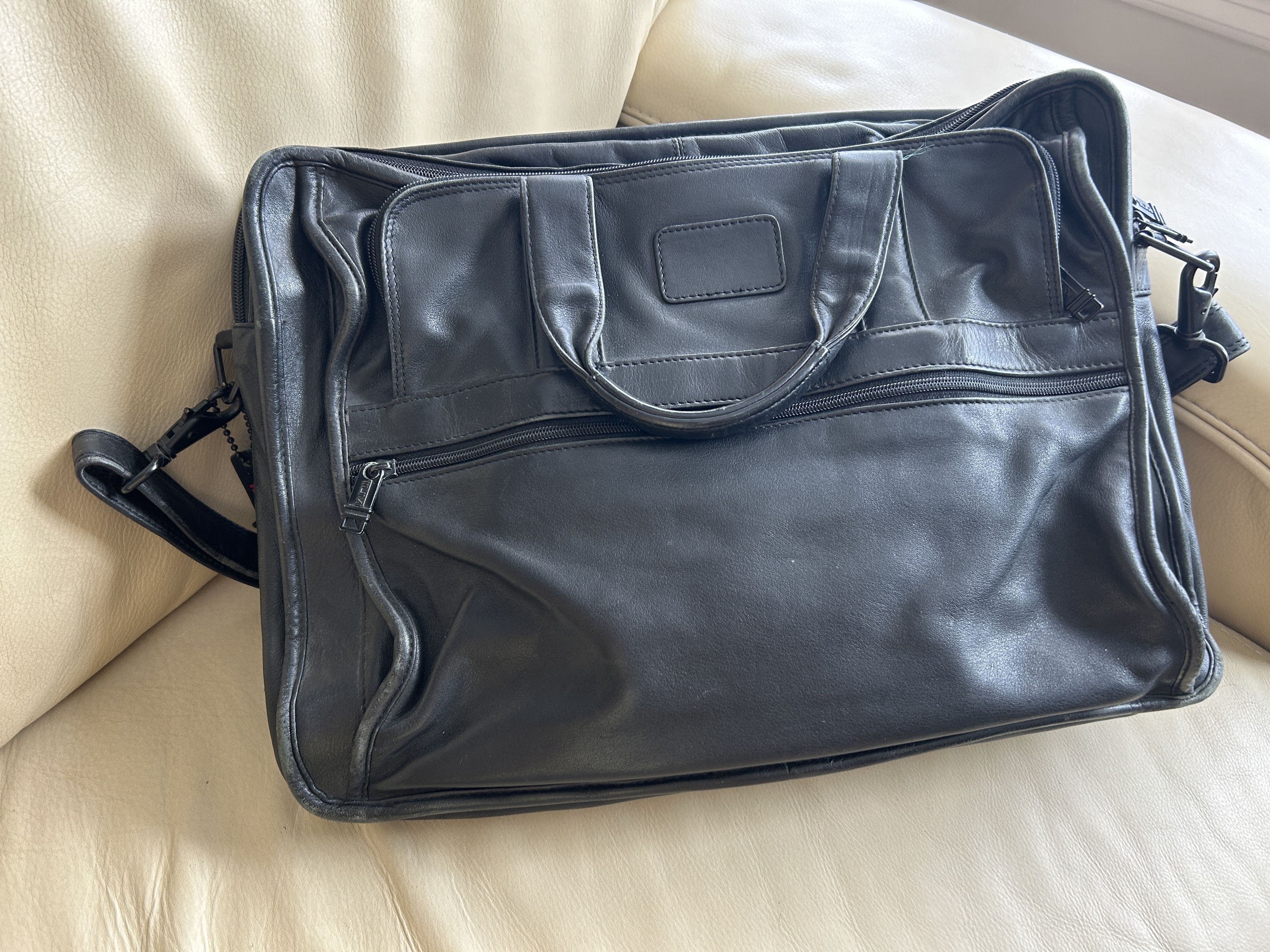 Tumi Alpha Expandable Organizer Laptop Brief Size ONE SIZE - 1 Thumbnail