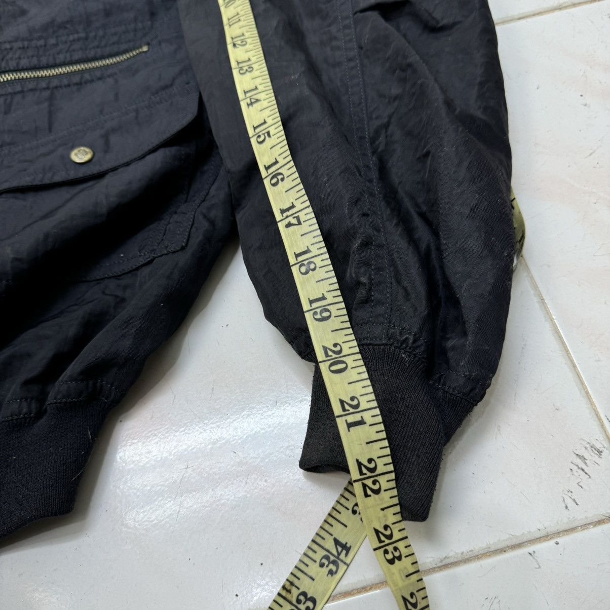 Issey Miyake ⚡️80s ISSEY MIYAKE BOMBER ZIPPER JACKET Size US M / EU 48-50 / 2 - 23 Thumbnail