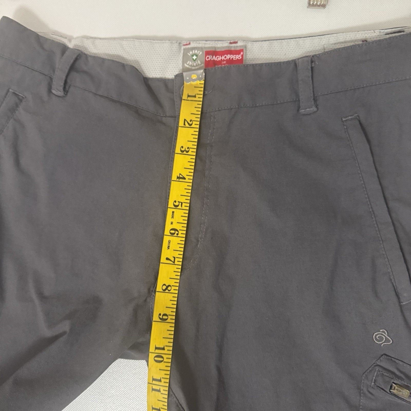Other Craghoppers NosiLife Insect Shield Convertible Pants Gray Size US 32 / EU 48 - 5 Thumbnail