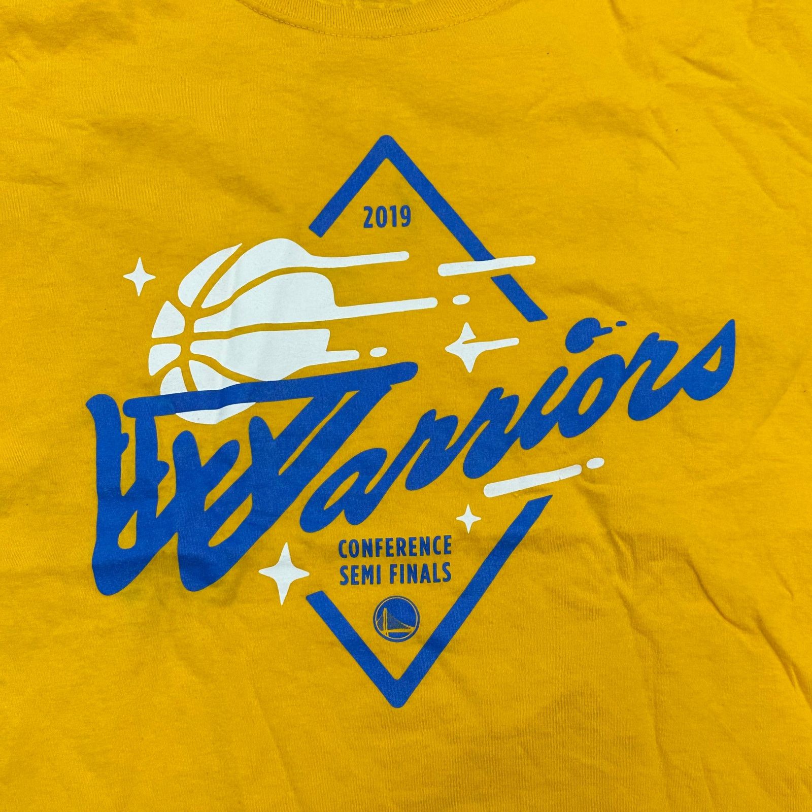 NBA Golden State Warriors 2019 NBA Semi-Finals/Round 2 XL Tee Size US XL / EU 56 / 4 - 3 Thumbnail