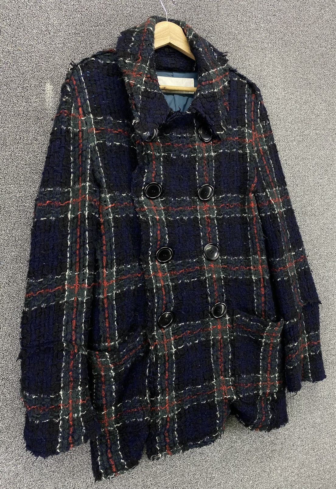 Issey Miyake Vintage Issey Miyake Sunaokuwahara Knitted Coat Jacket Size M / US 6-8 / IT 42-44 - 3 Thumbnail