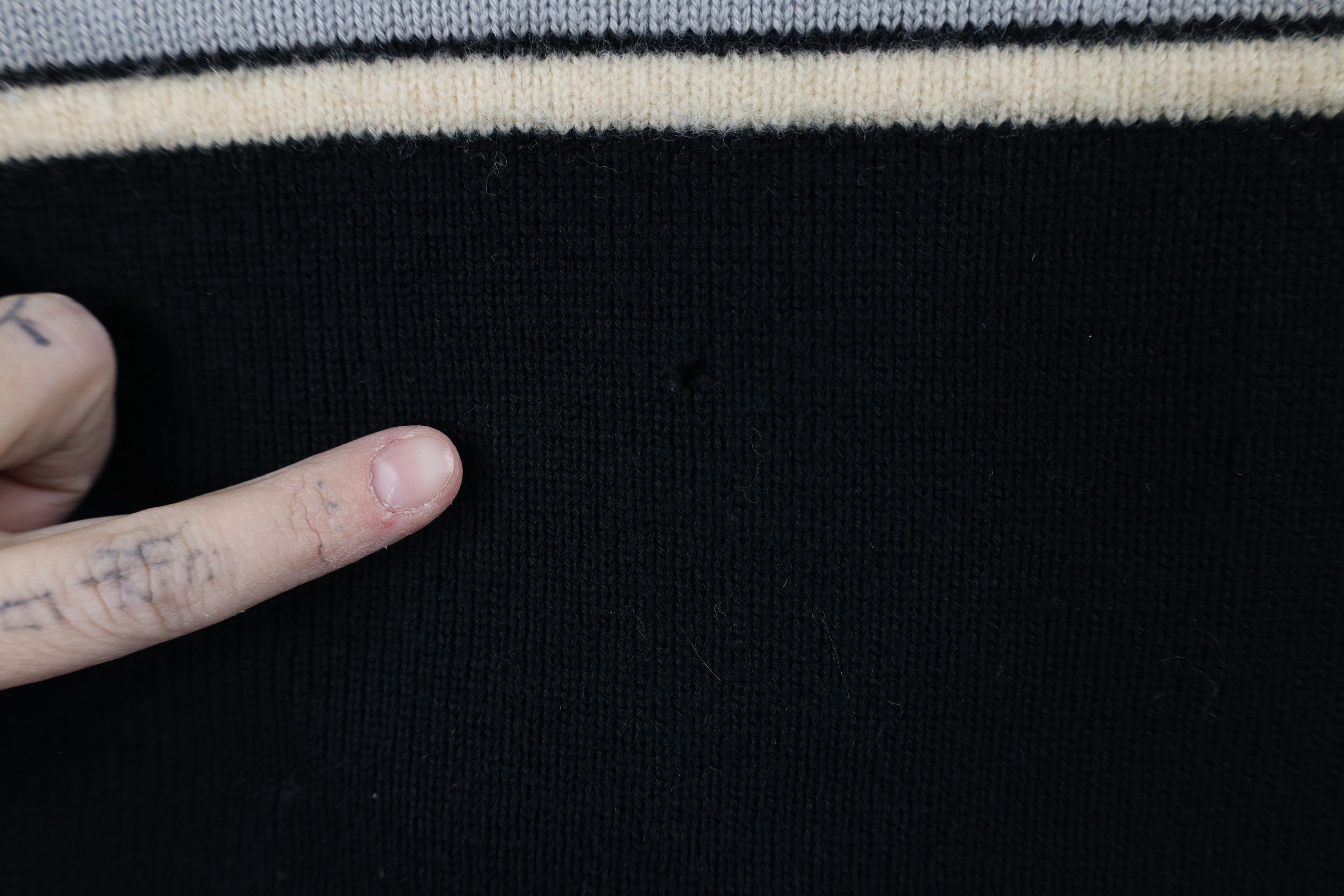 Vintage Vintage 70s Streetwear Wool Knit Crewneck Sweater USA Size US L / EU 52-54 / 3 - 5 Thumbnail