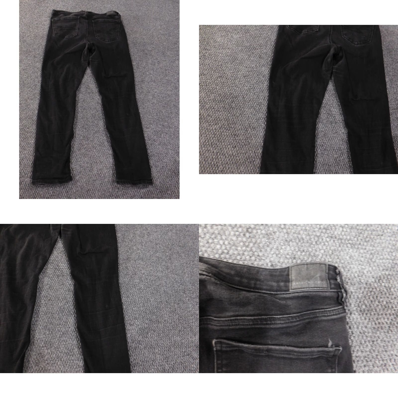 American Eagle Outfitters American Eagle Outfitters Jeans Womens Regular Size 12 Distressed Dark Blue Denim Jegging High Rise Mid Rise 28in Inseam Zipper Size 34" / US 12 / IT 48 - 8 Thumbnail