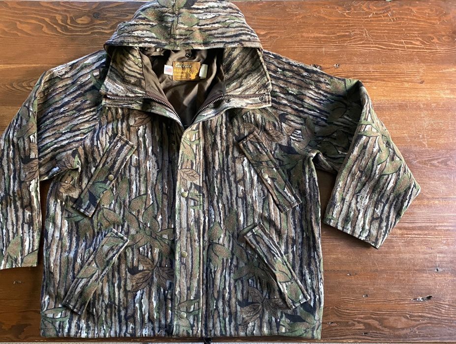 Vintage Vintage 80's Cabela's Wool Goretex Realtree Camo Jacket