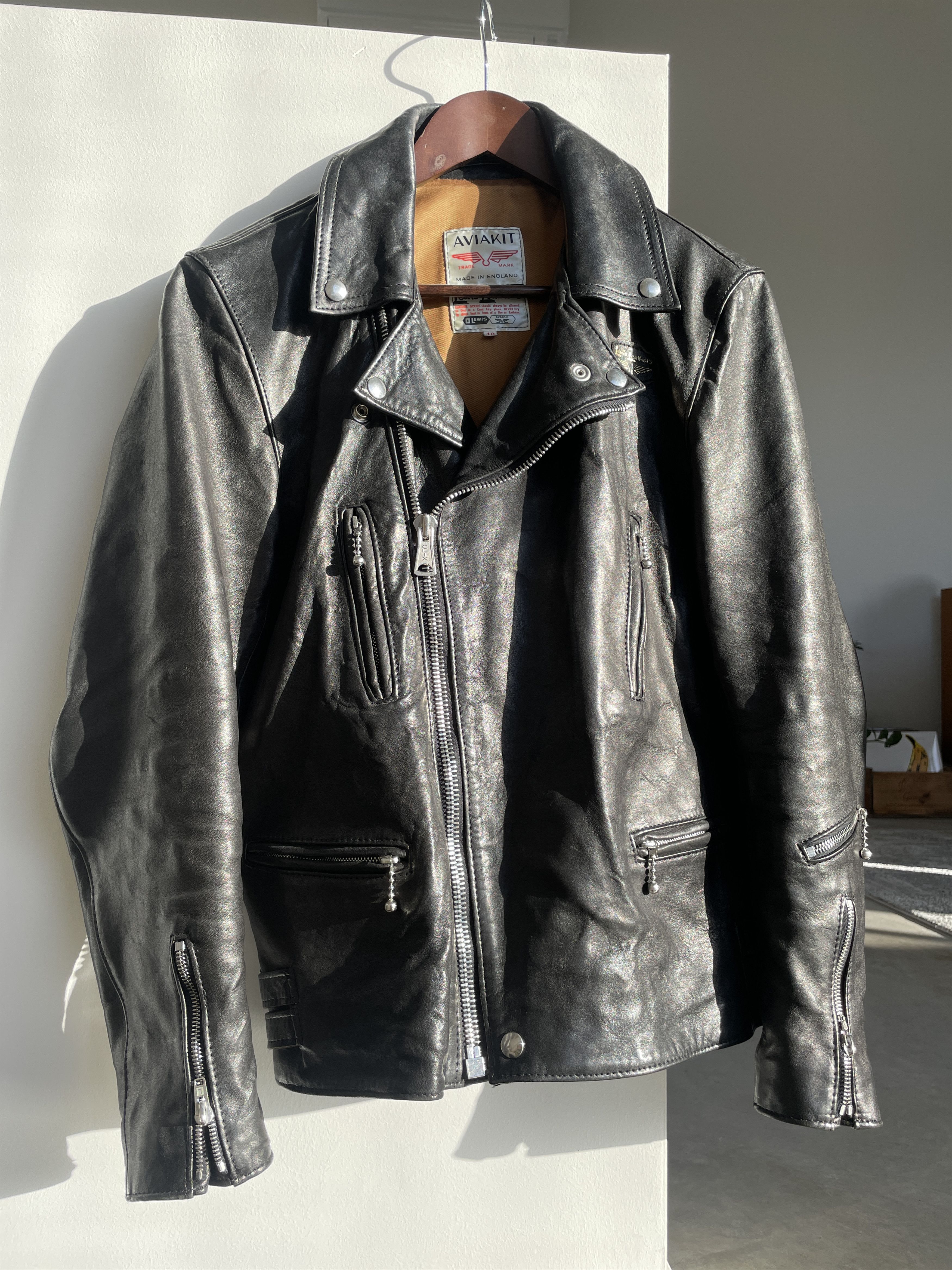 Lewis Leathers Lewis Leathers 402t Lighting Sheep Leather jacket Size US S / EU 44-46 / 1 - 8 Thumbnail