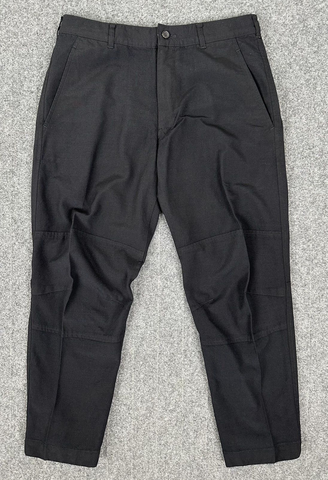 Comme des Garcons Comme des Garcons - Wool Trouser in Black Size US 29 - 1 Thumbnail