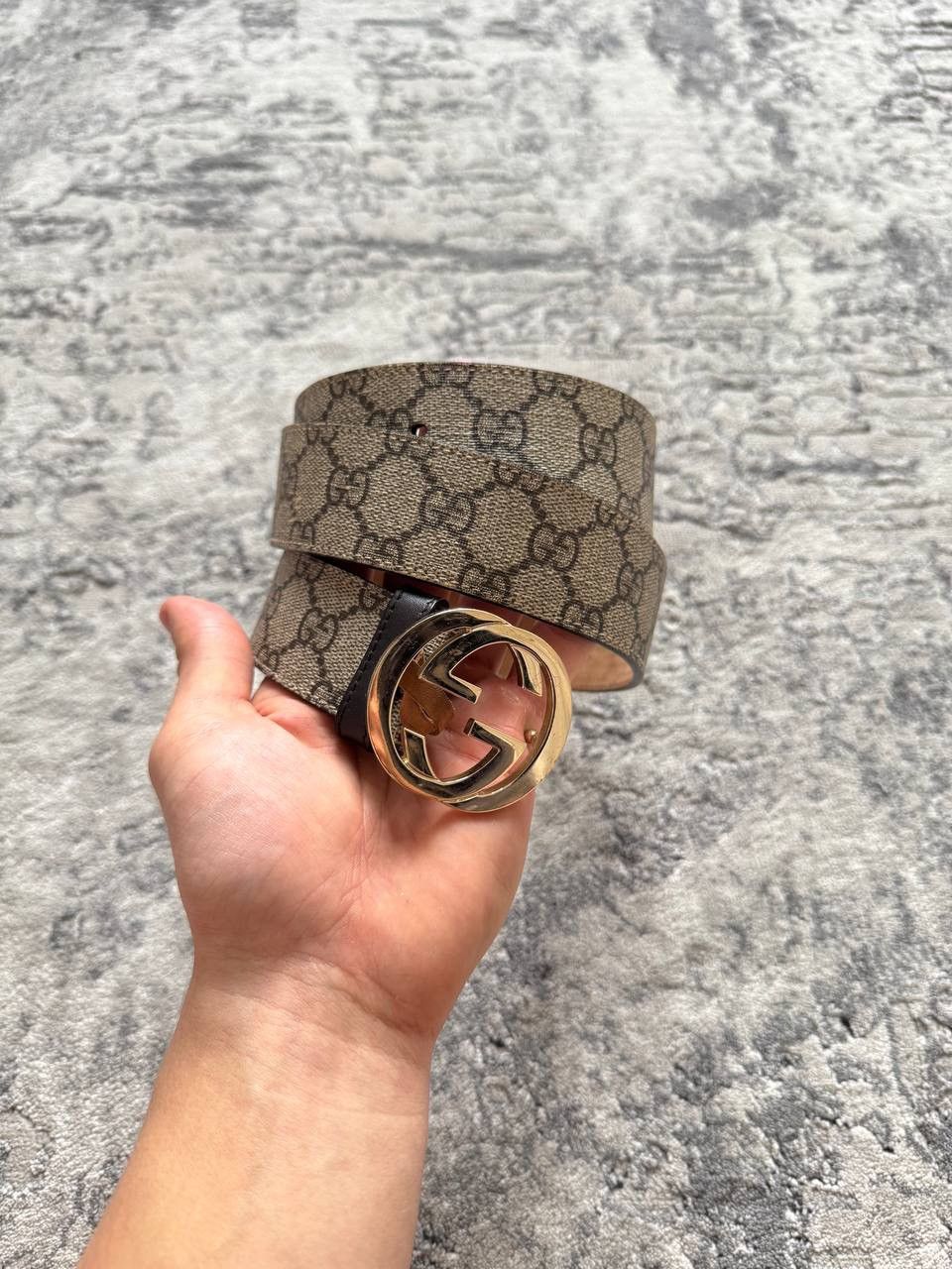 Gucci Gucci belt gold GG Size ONE SIZE - 1 Thumbnail