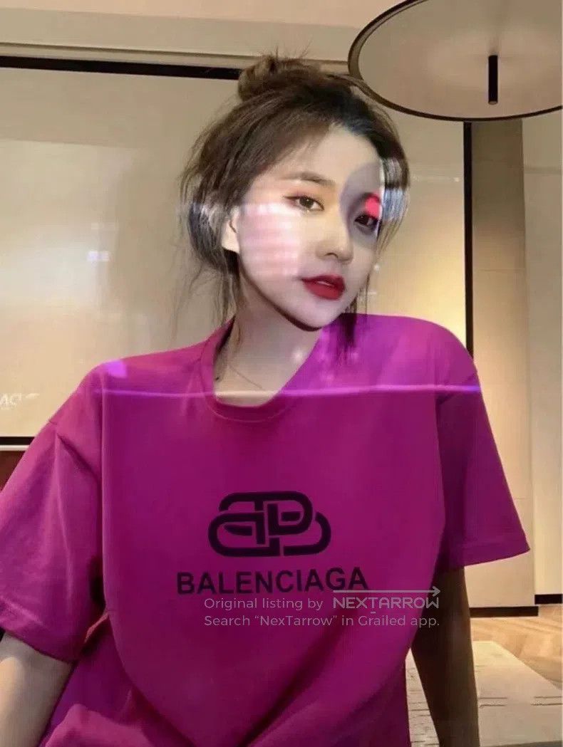 Other Balenciaga Navy Black Washed Distressed Double B Buckle Al Size US XS / EU 42 / 0 - 8 Thumbnail