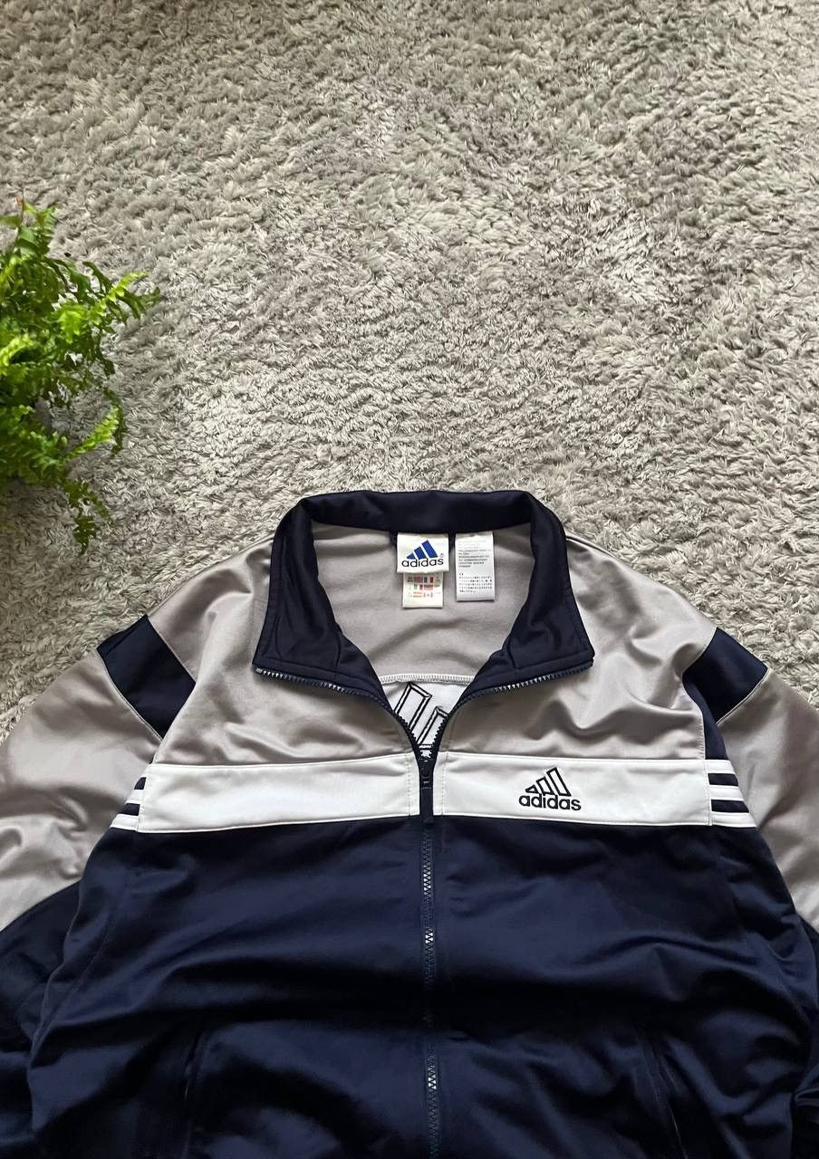 Adidas × Vintage 00s Adidas Zip-Hoodie Vintage Streetwear Big Logo Rare Size US M / EU 48-50 / 2 - 7 Thumbnail
