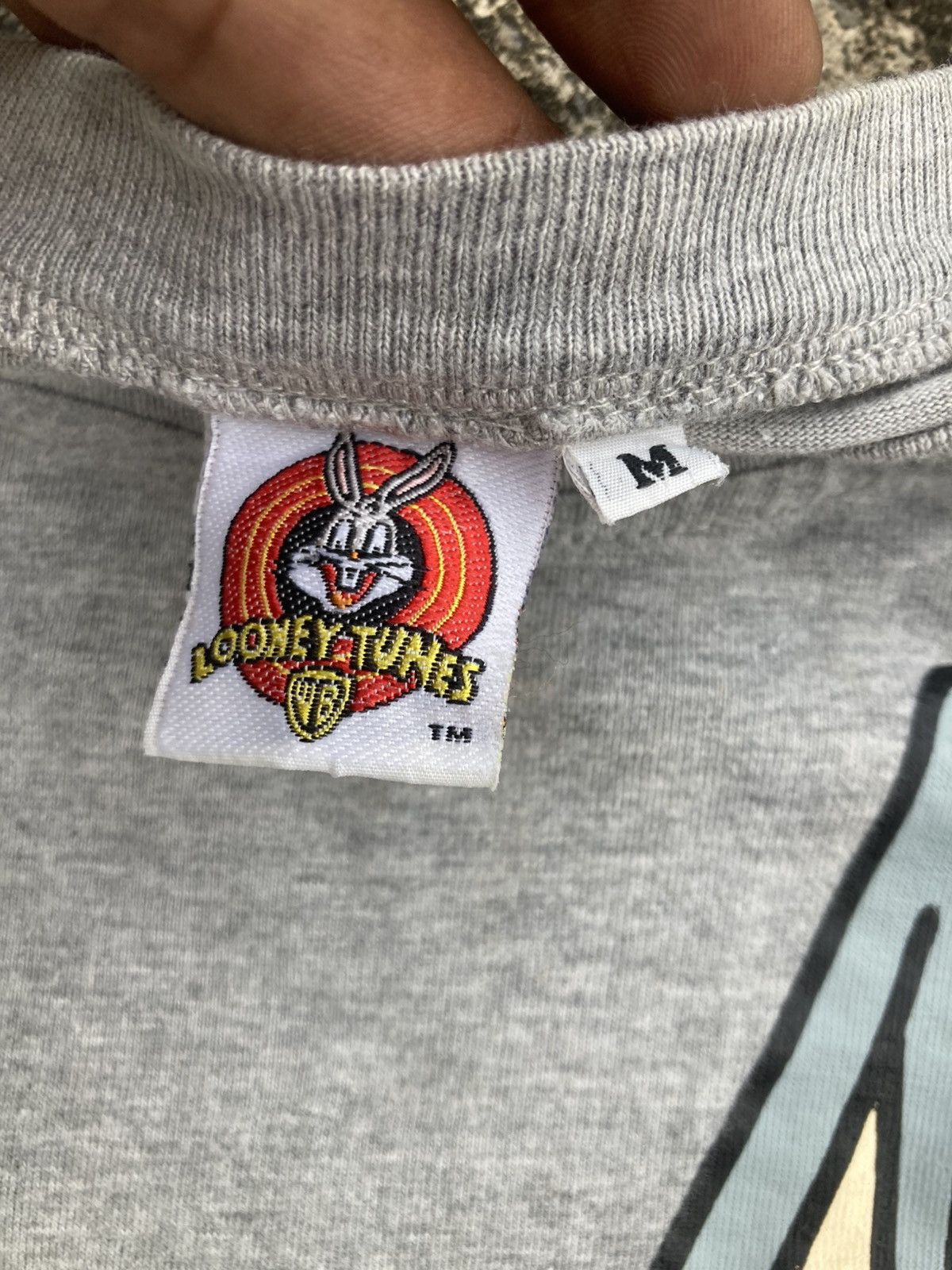 Warner Bros 1997 Looney Tunes Bugs Bunny Double Sided Warner Bros Tee Size US M / EU 48-50 / 2 - 7 Thumbnail