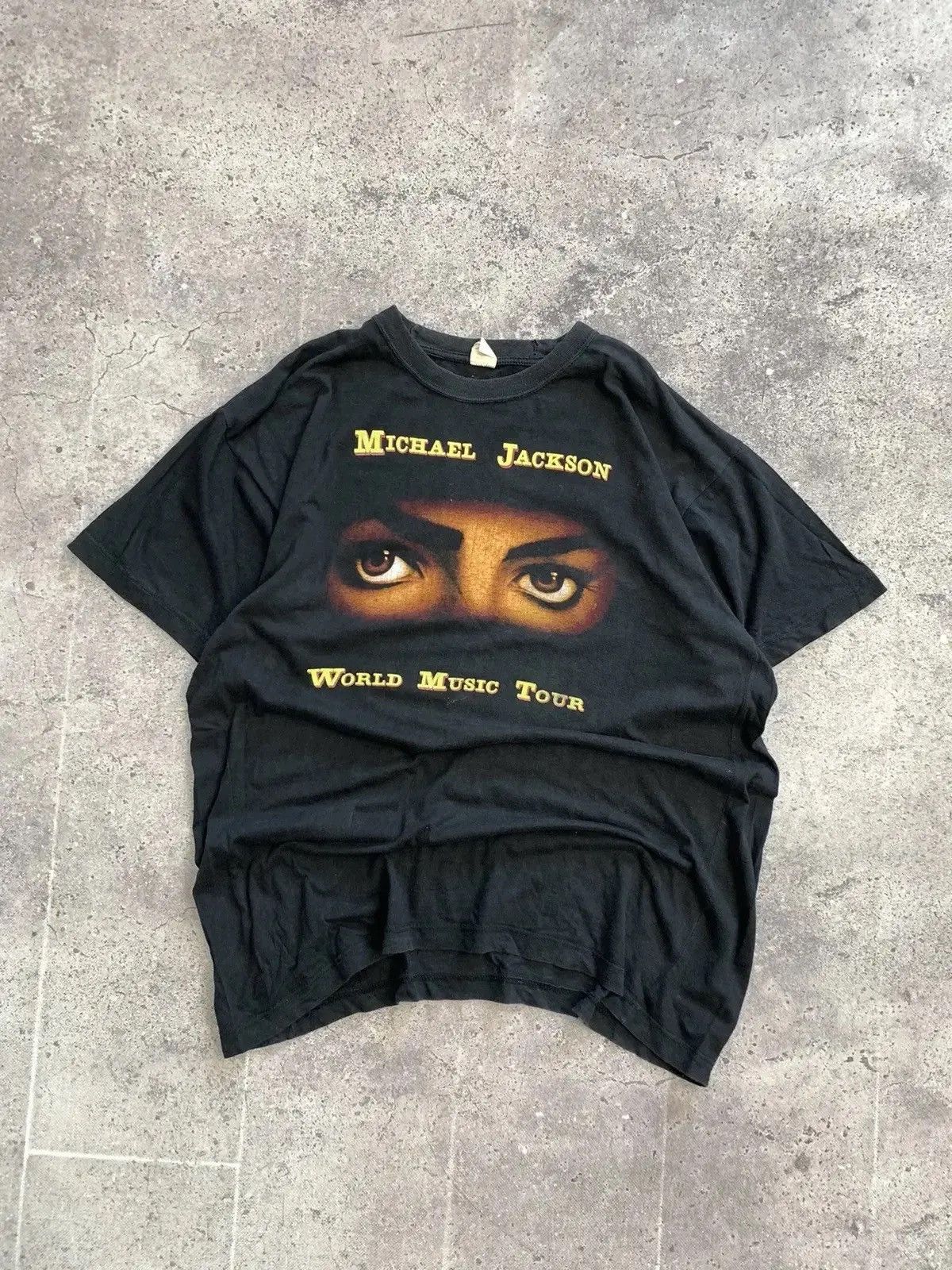 Band Tees × Michael Jackson × Vintage Micheal Jackson Dangerous 