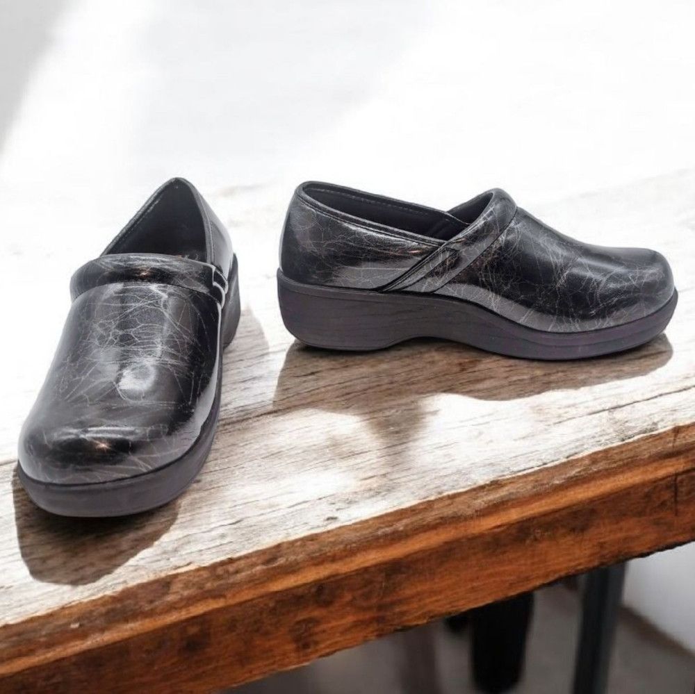 Other Safe T Step Sz 8 Women's Black Marble Slip-On Shoes Size US 8 / IT 38 - 1 Thumbnail