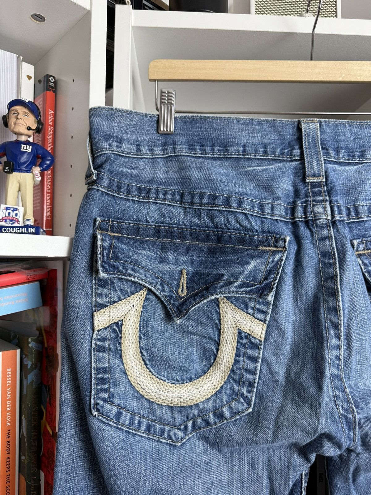 True Religion × Vintage VIntage y2k True Religion bobby super T baggy denim pants 36 Size US 36 / EU 52 - 5 Thumbnail