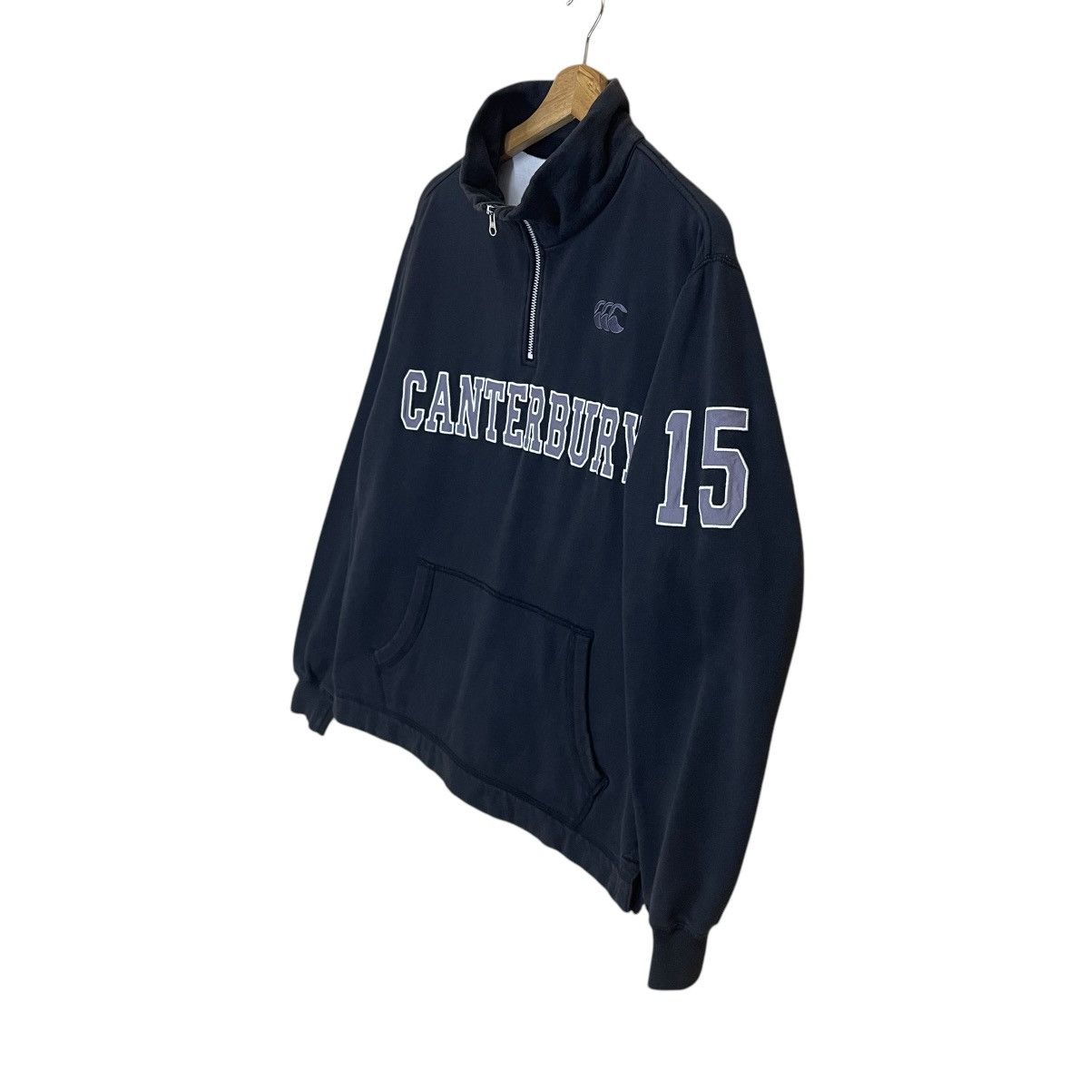 Canterbury of New Zealand Vintage 90s Canterbury Of New Zealand Halfzip Sweatshirt Size US M / EU 48-50 / 2 - 3 Thumbnail