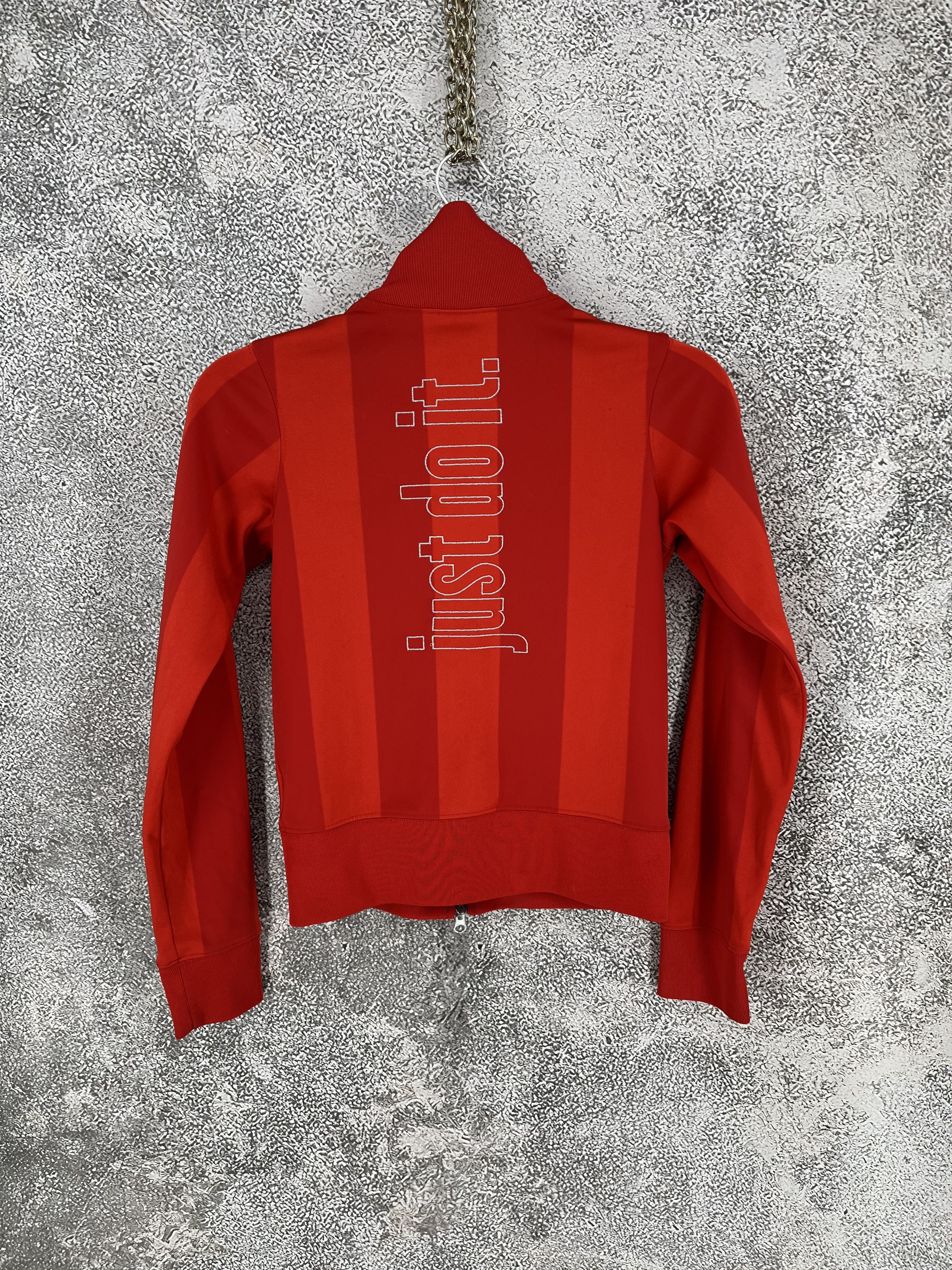 Nike Women's Vintage 00's y2k Track Top Zip Jacket Just Do It Red Size S / US 4 / IT 40 - 13 Thumbnail