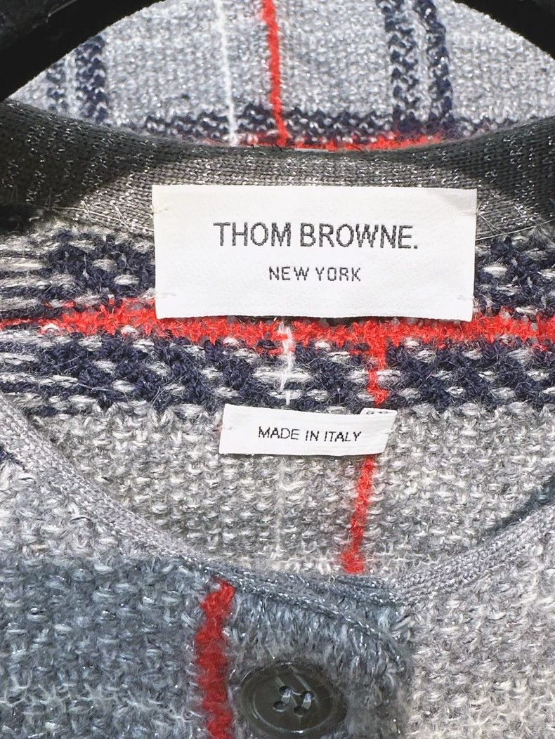 Thom Browne Thom Browne Long sleeve knit cardigan Size XS / US 0-2 / IT 36-38 - 3 Thumbnail