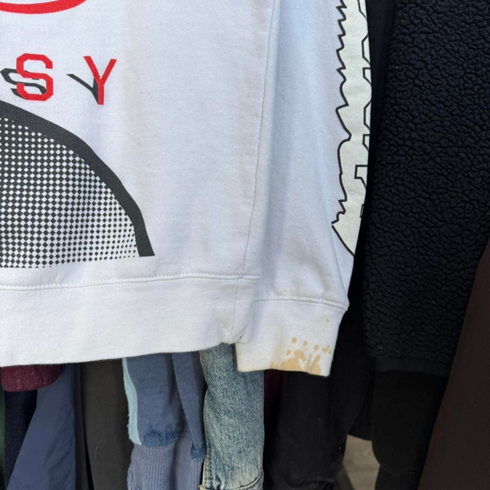 Stussy Vintage Y2K Stussy All Over Print Hoodie RARE Size US S / EU 44-46 / 1 - 8 Thumbnail