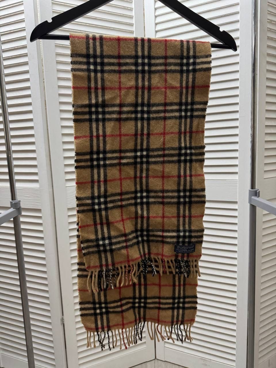 Burberry burberry the classic check cashmere scarf Size ONE SIZE - 1 Thumbnail