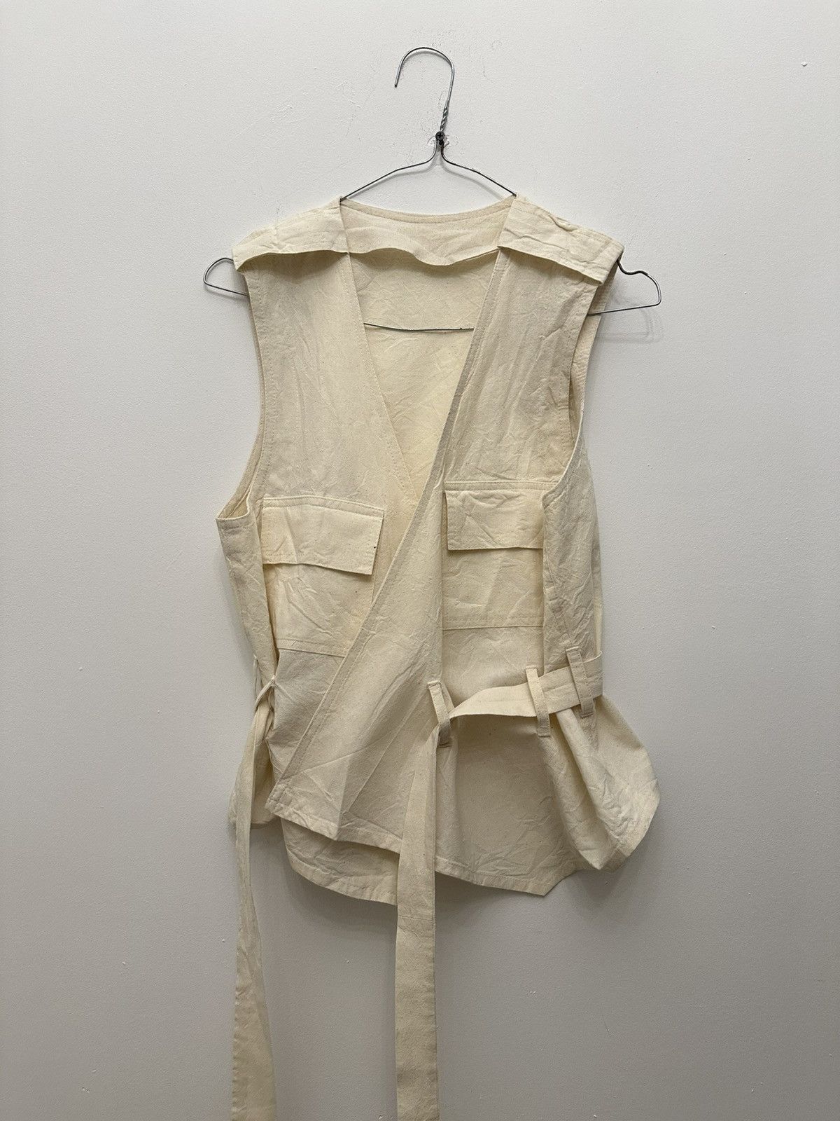 Other Slim cotton set vest and trousers canvas safari style Size 40S - 14 Thumbnail