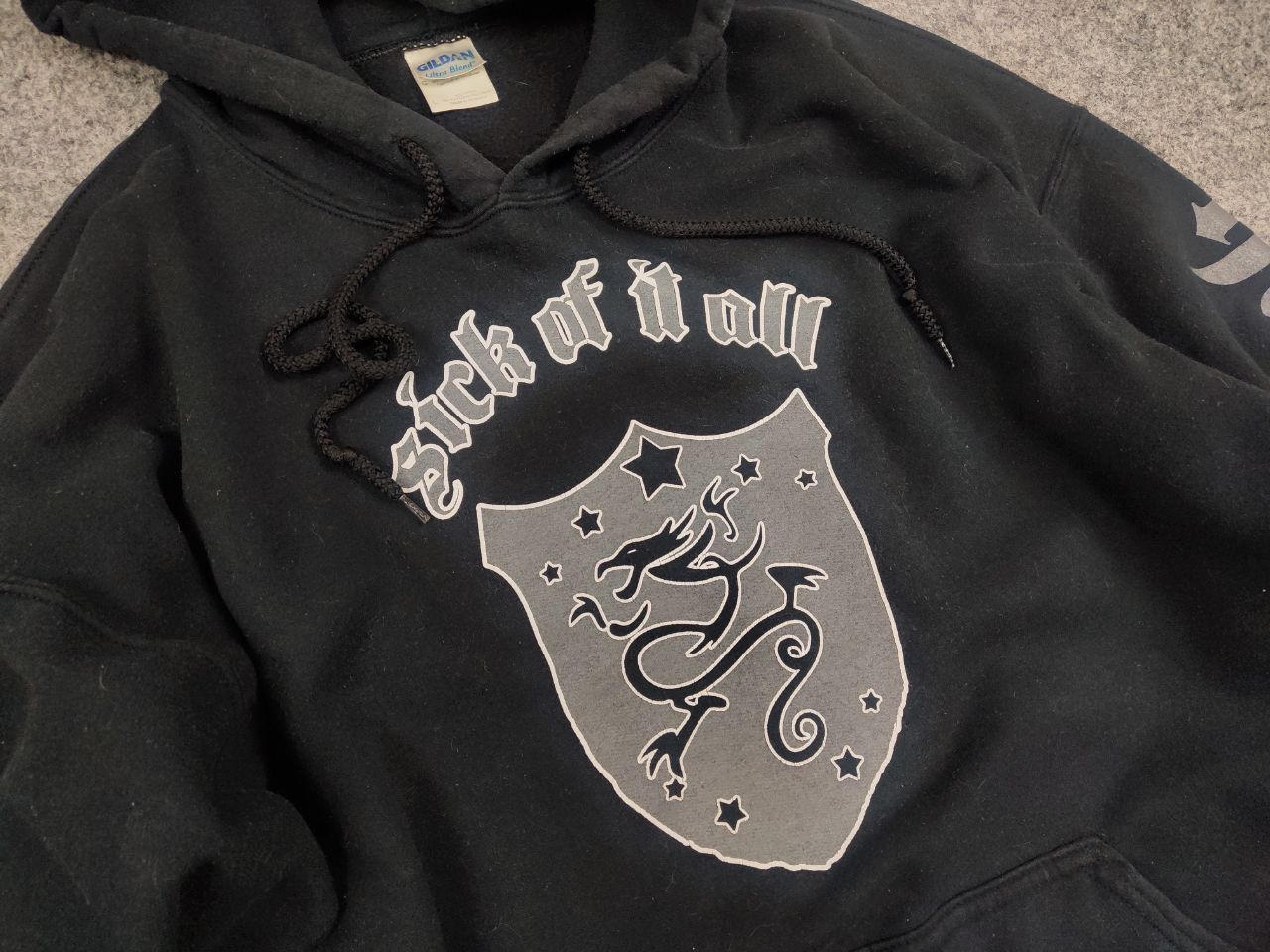 Other 90s Vintage Sick Of It All City Of New York Hardcore Hoodie Size US L / EU 52-54 / 3 - 8 Thumbnail